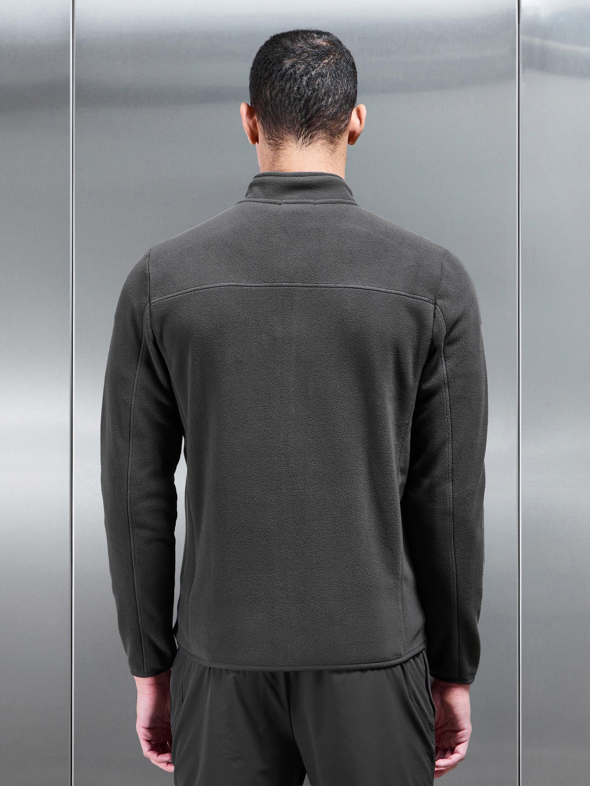 Fleece Jacket in Grey