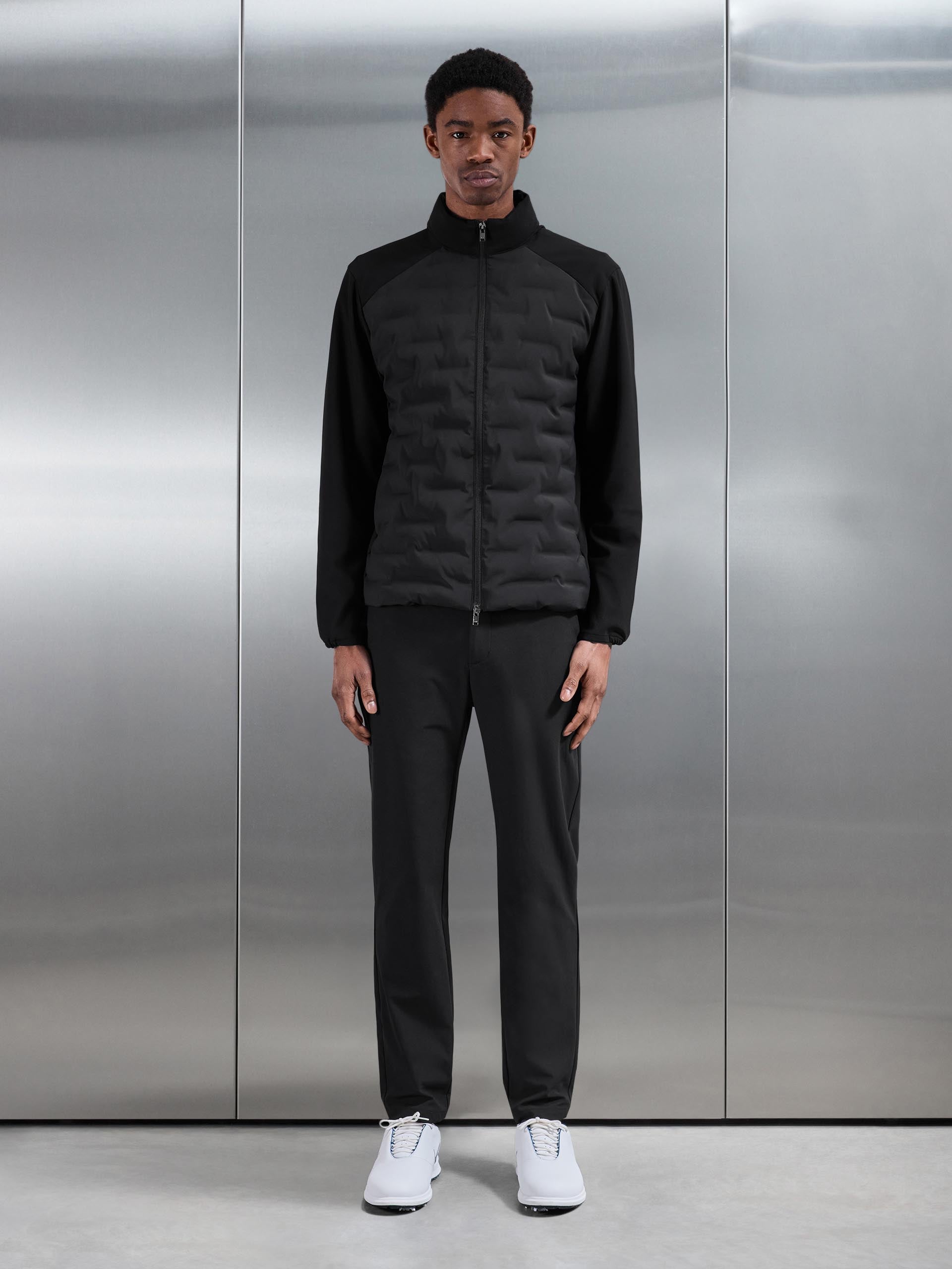 Golf Hybrid Jacket in Black