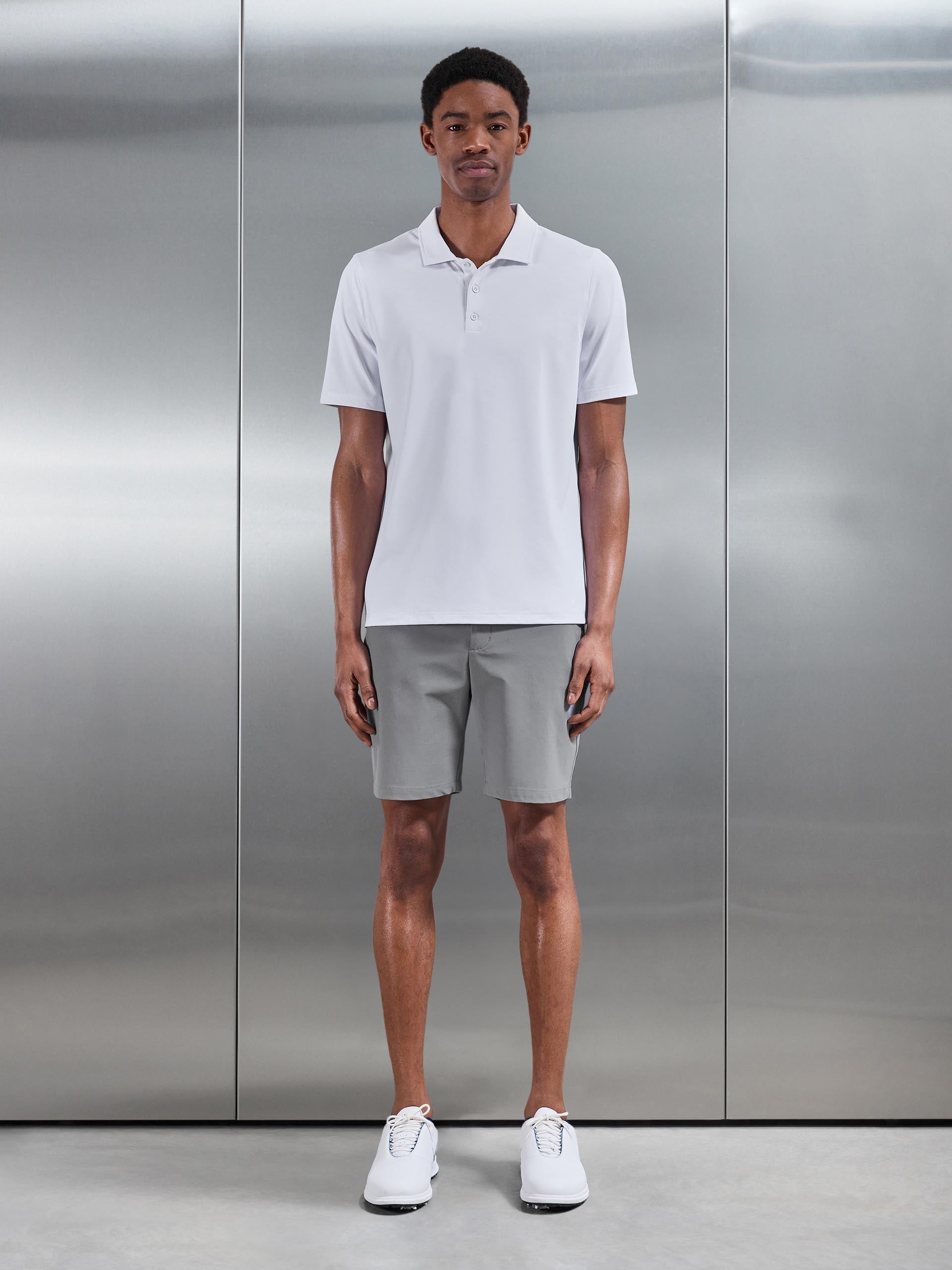 Golf Polo Shirt in White