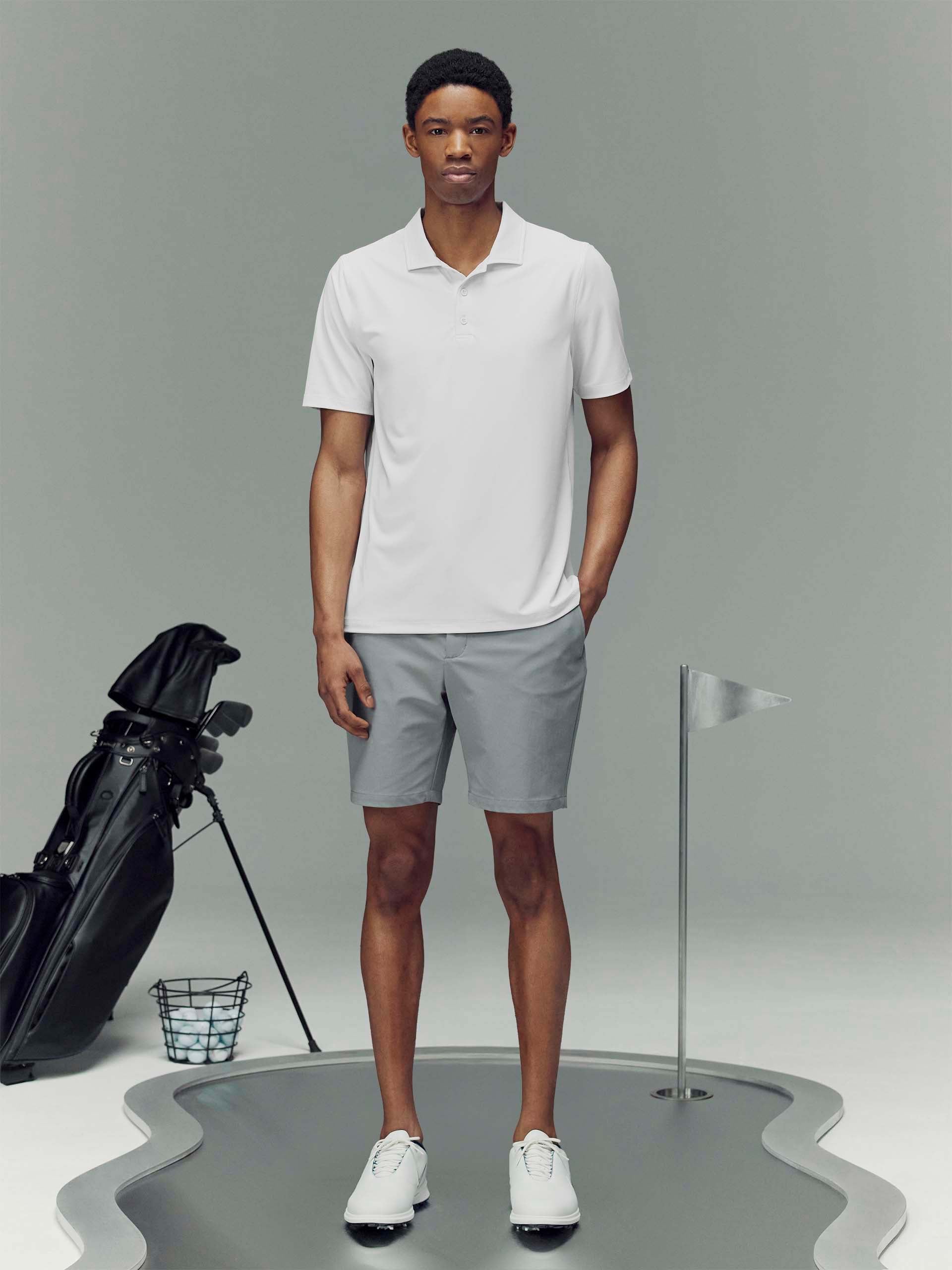 Golf Polo Shirt in White