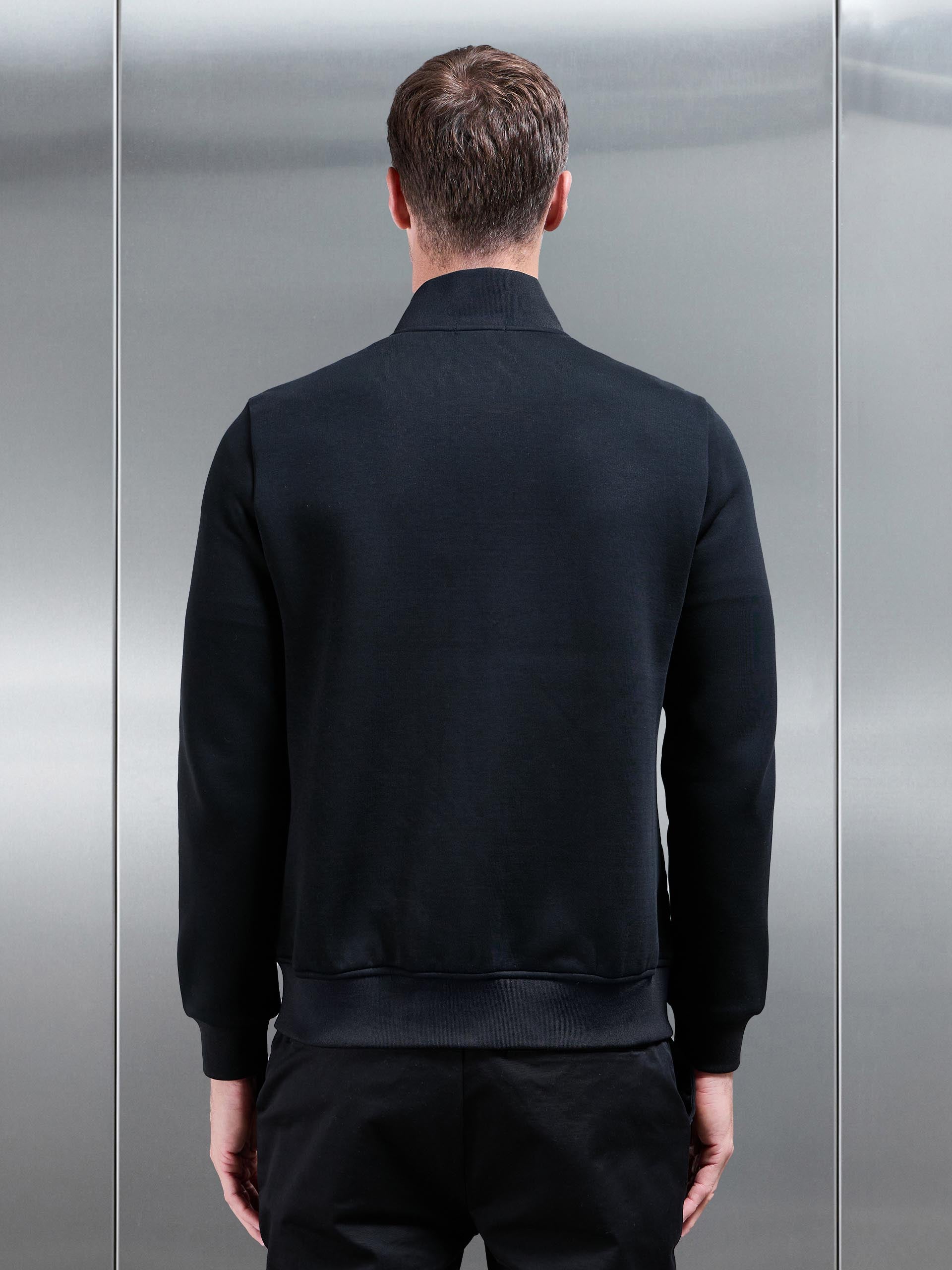 Hybrid Cargo Jacket in Black