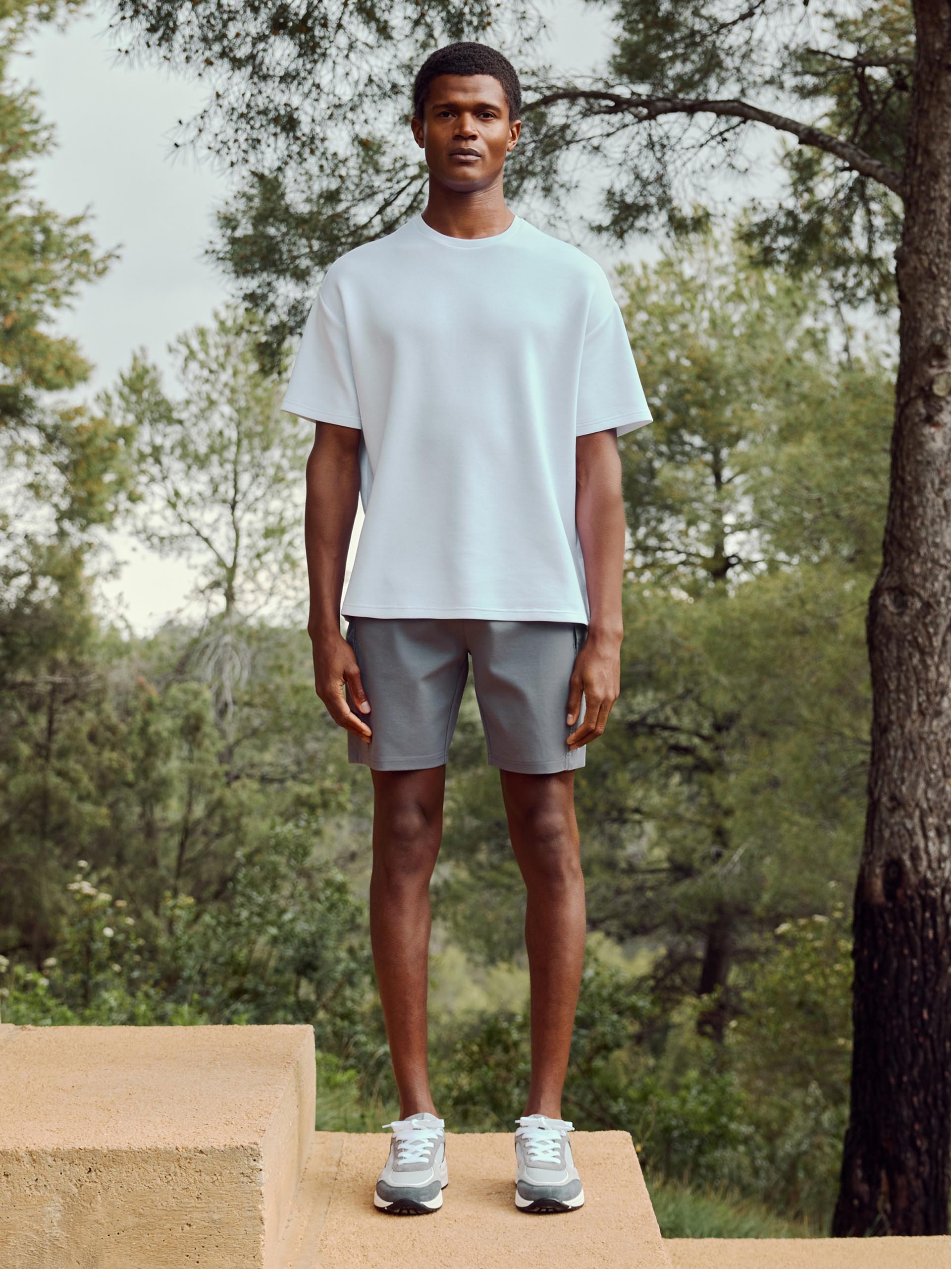 Hybrid Cargo Short in Grey