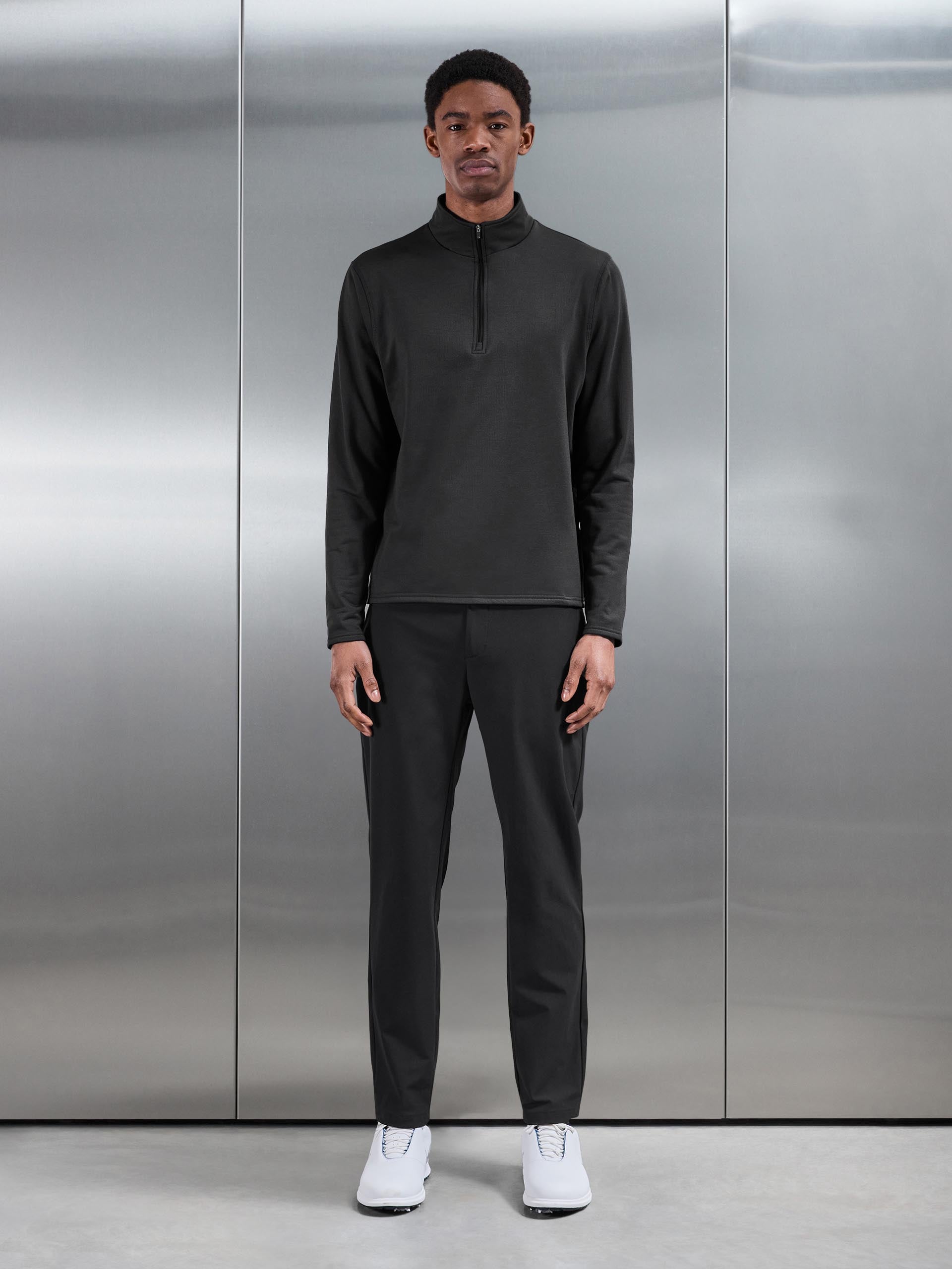 Insulating Golf Mid Layer in Grey