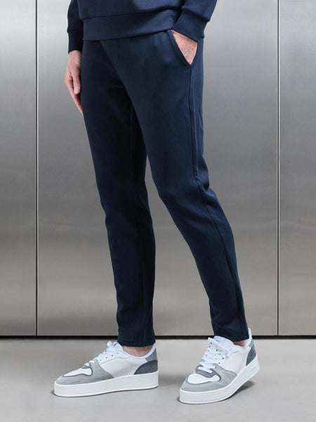 Interlock Jersey Essential Jogger in Navy
