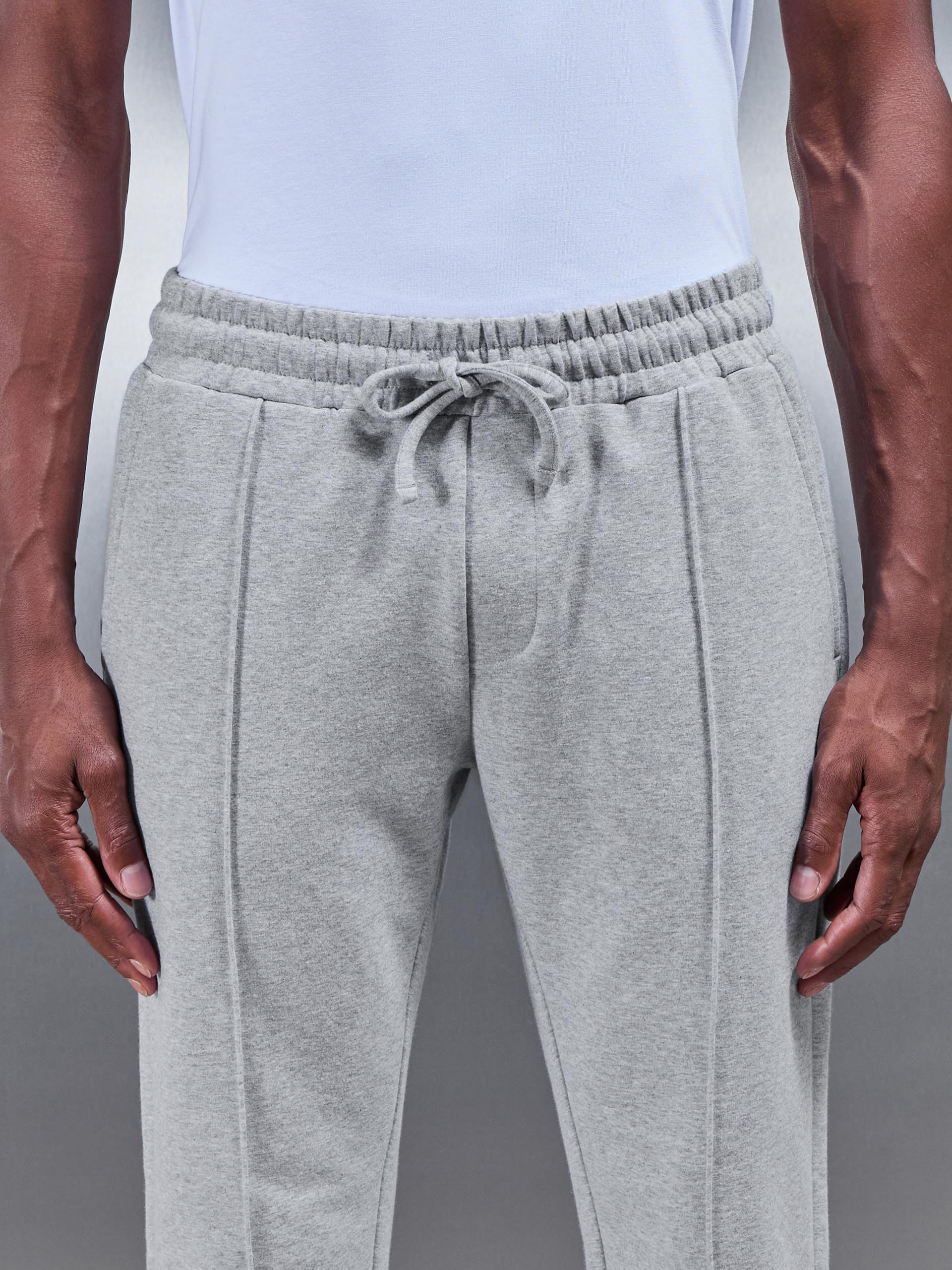 Jersey Jogger in Marl Grey