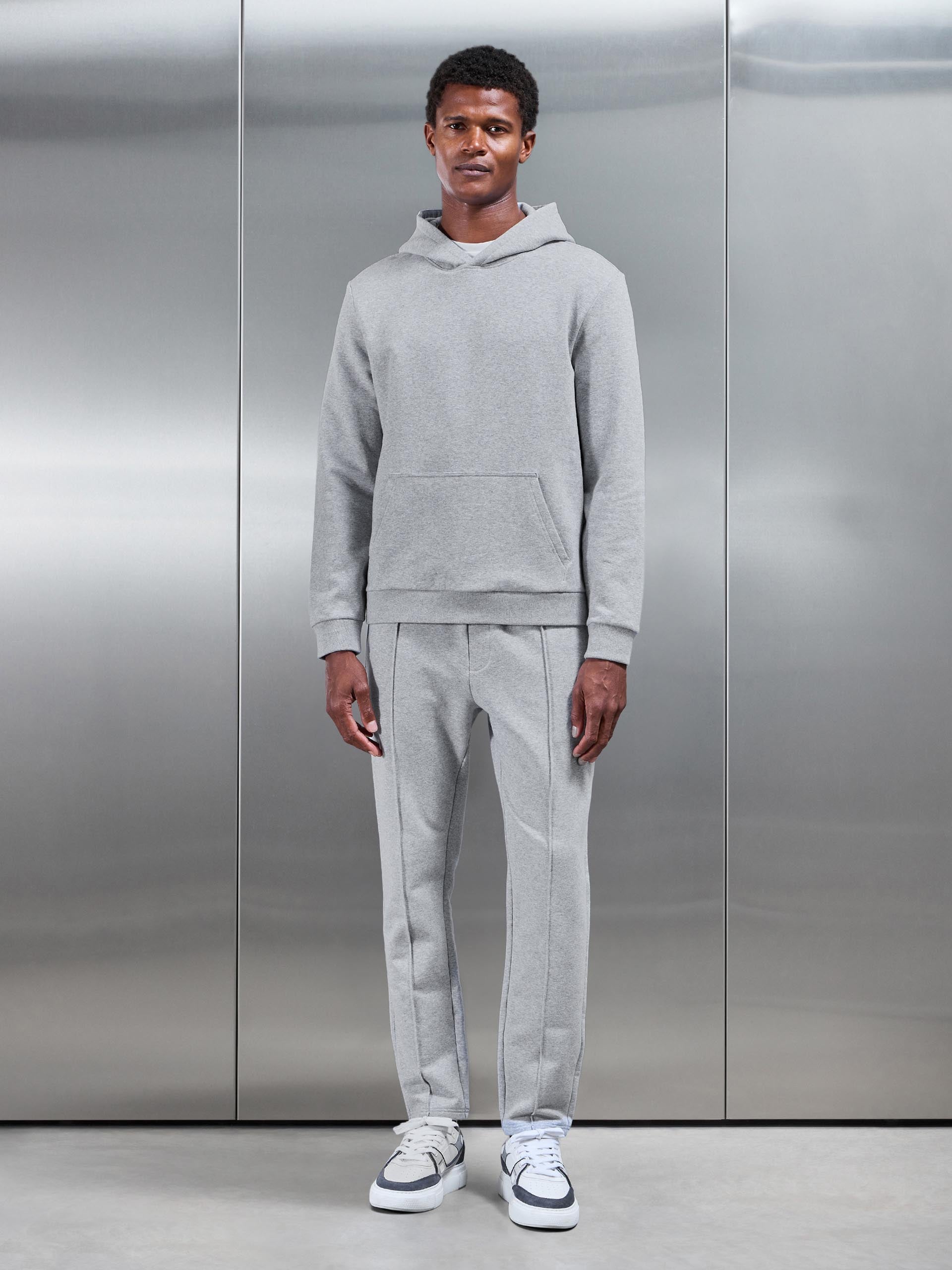 Jersey Jogger in Marl Grey