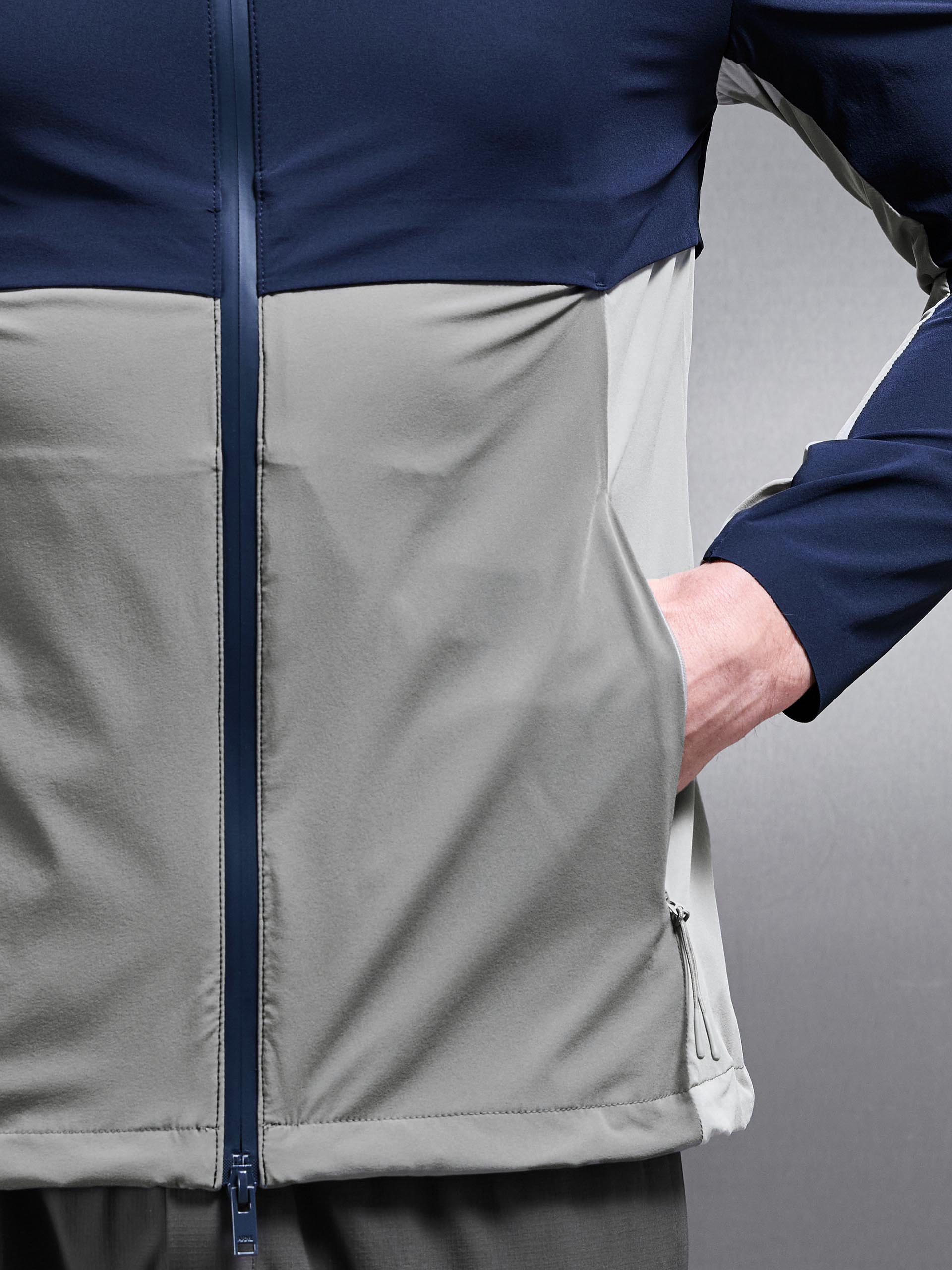 Lightweight Performance Windbreaker in Navy