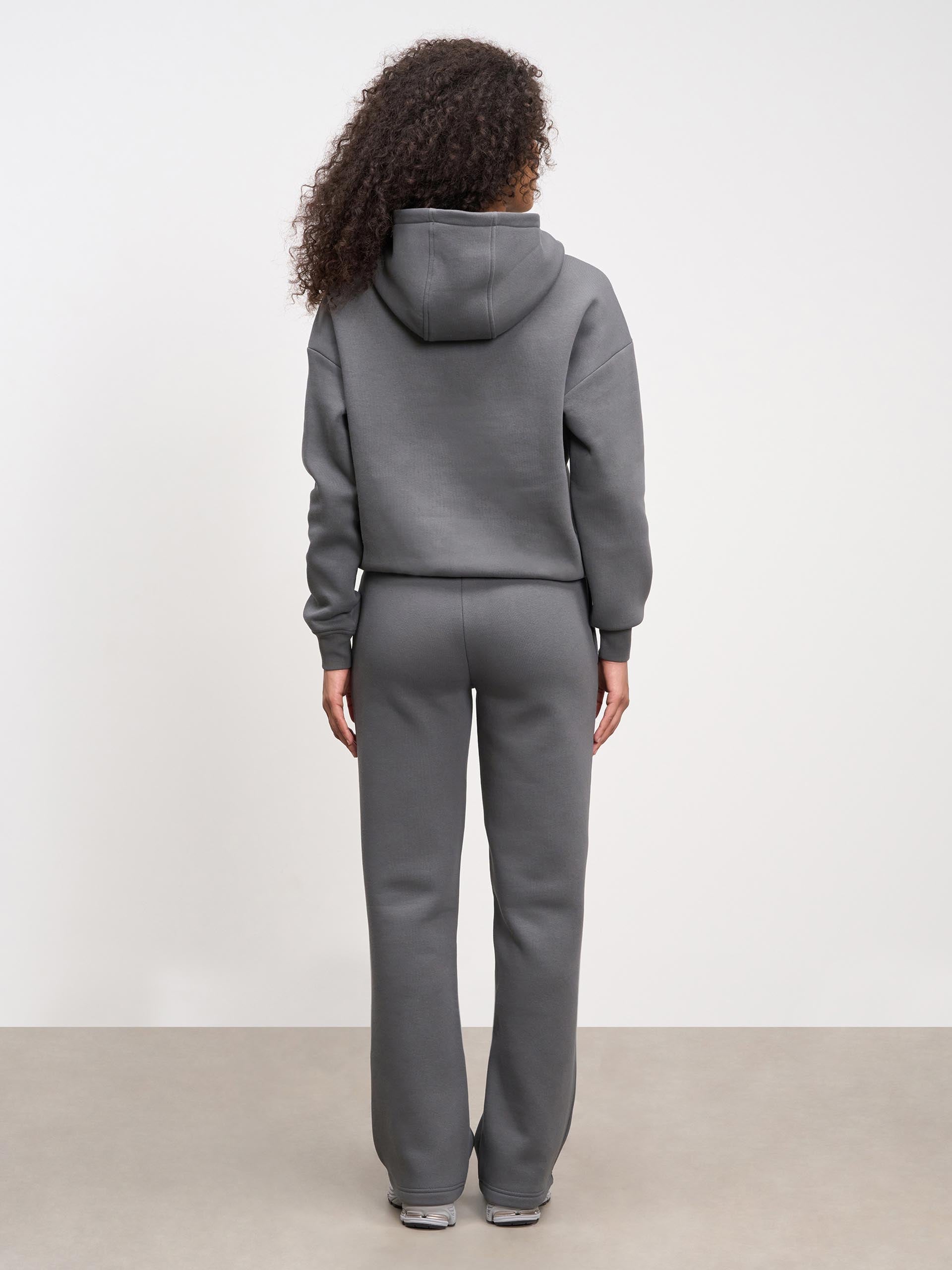 Womens Neoprene Bomber Jacket in Grey