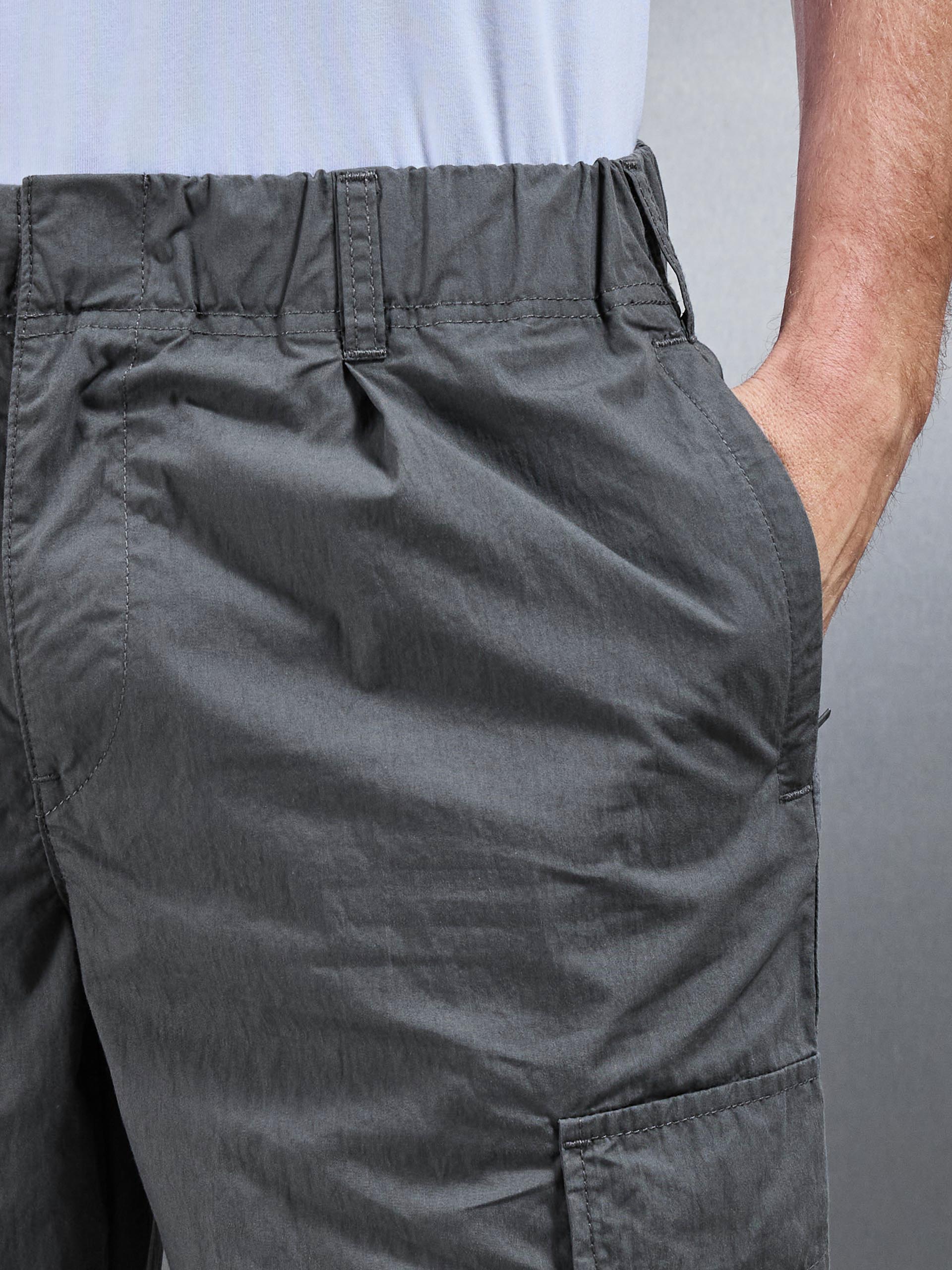 Parachute Cargo Pant in Grey