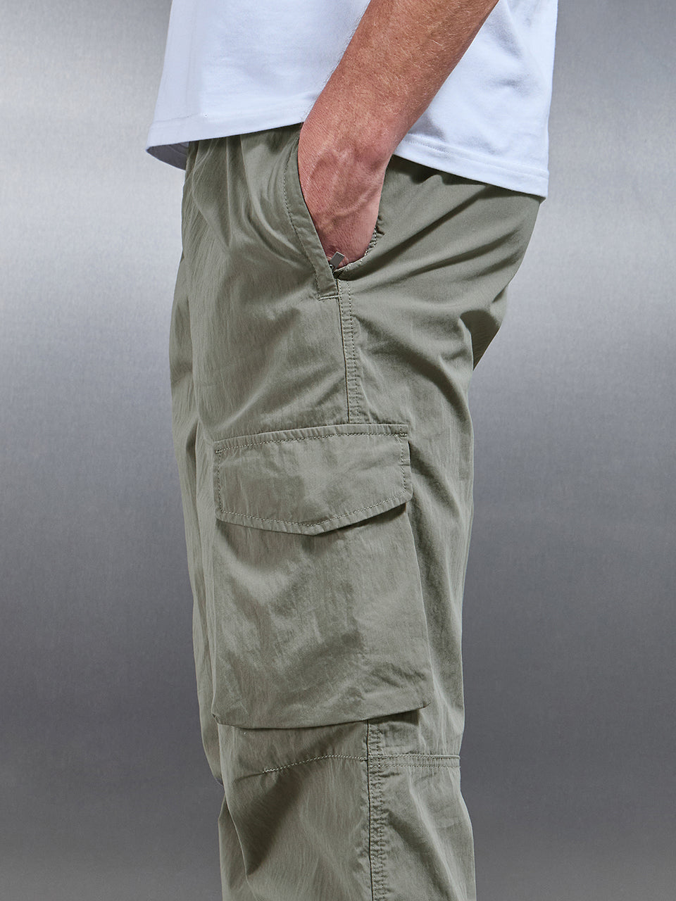 Parachute Cargo Pant in Olive