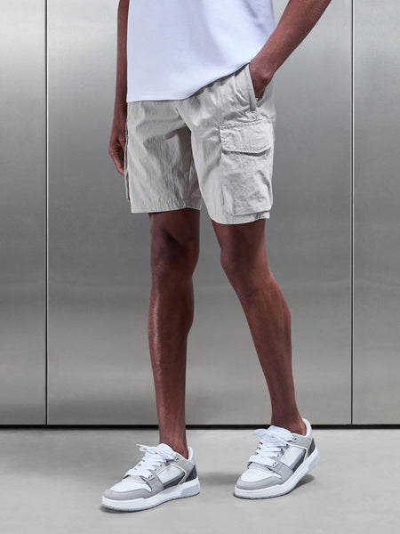 Parachute Cargo Short in Stone