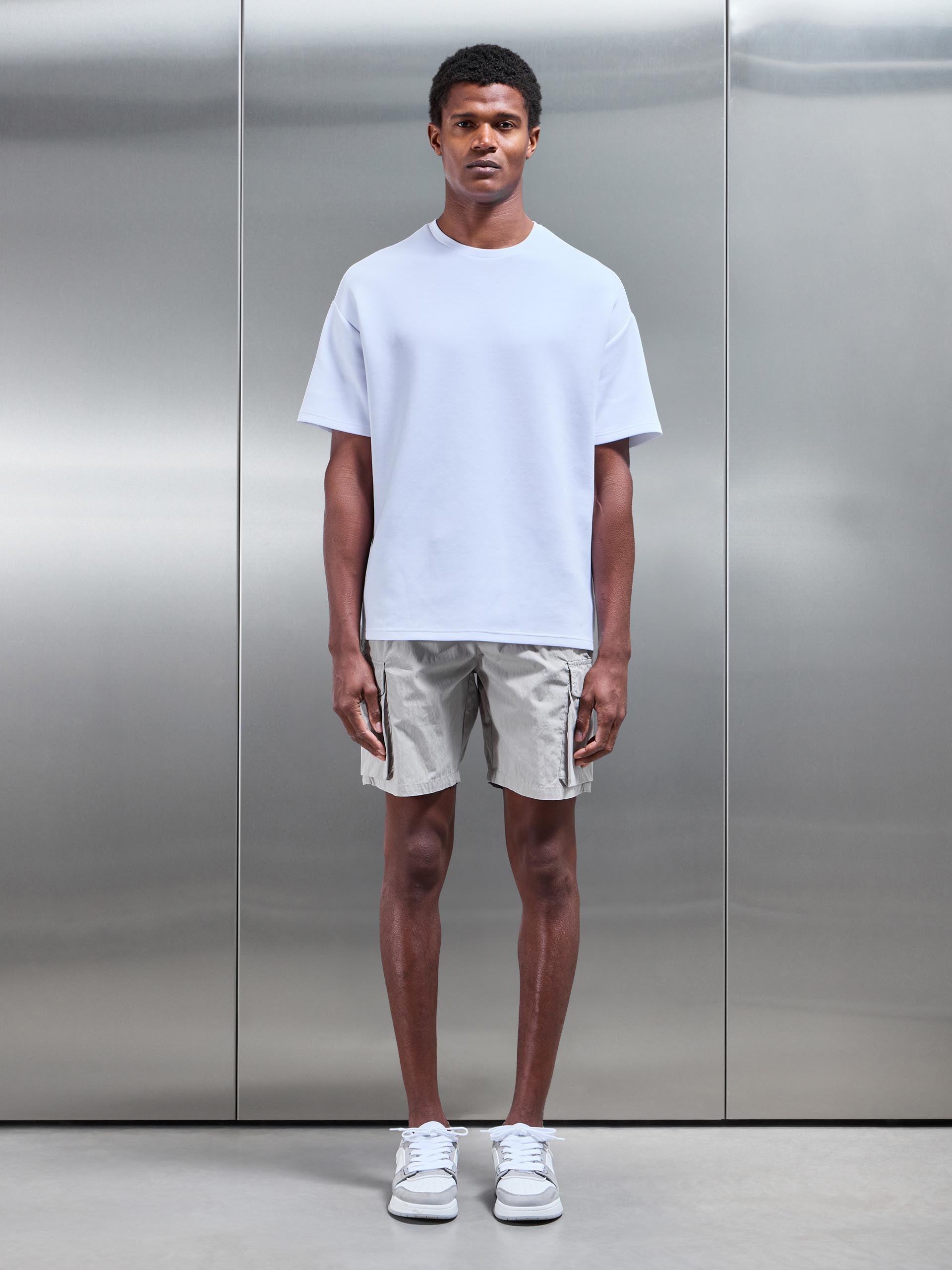 Parachute Cargo Short in Stone