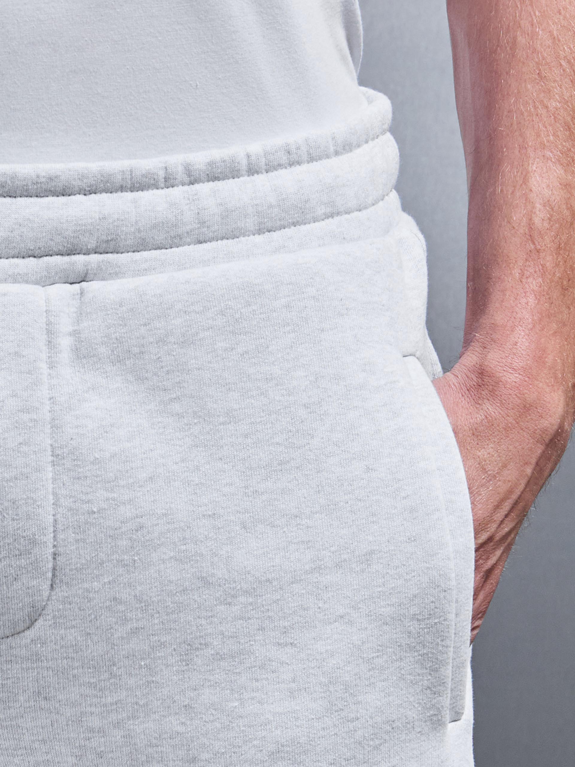 Relaxed Fit Jogger in Marl Grey