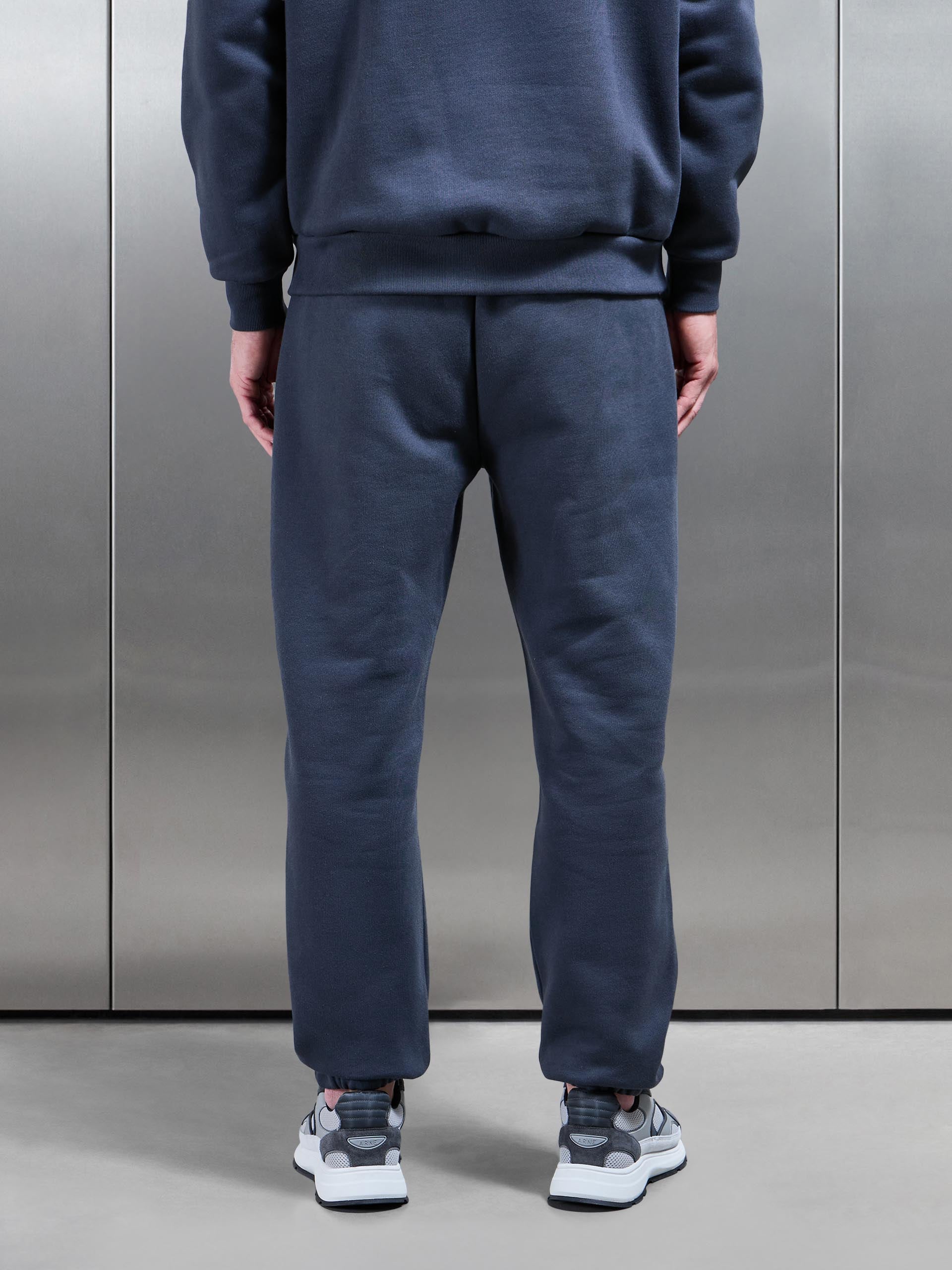 Relaxed Fit Jogger in Slate Blue