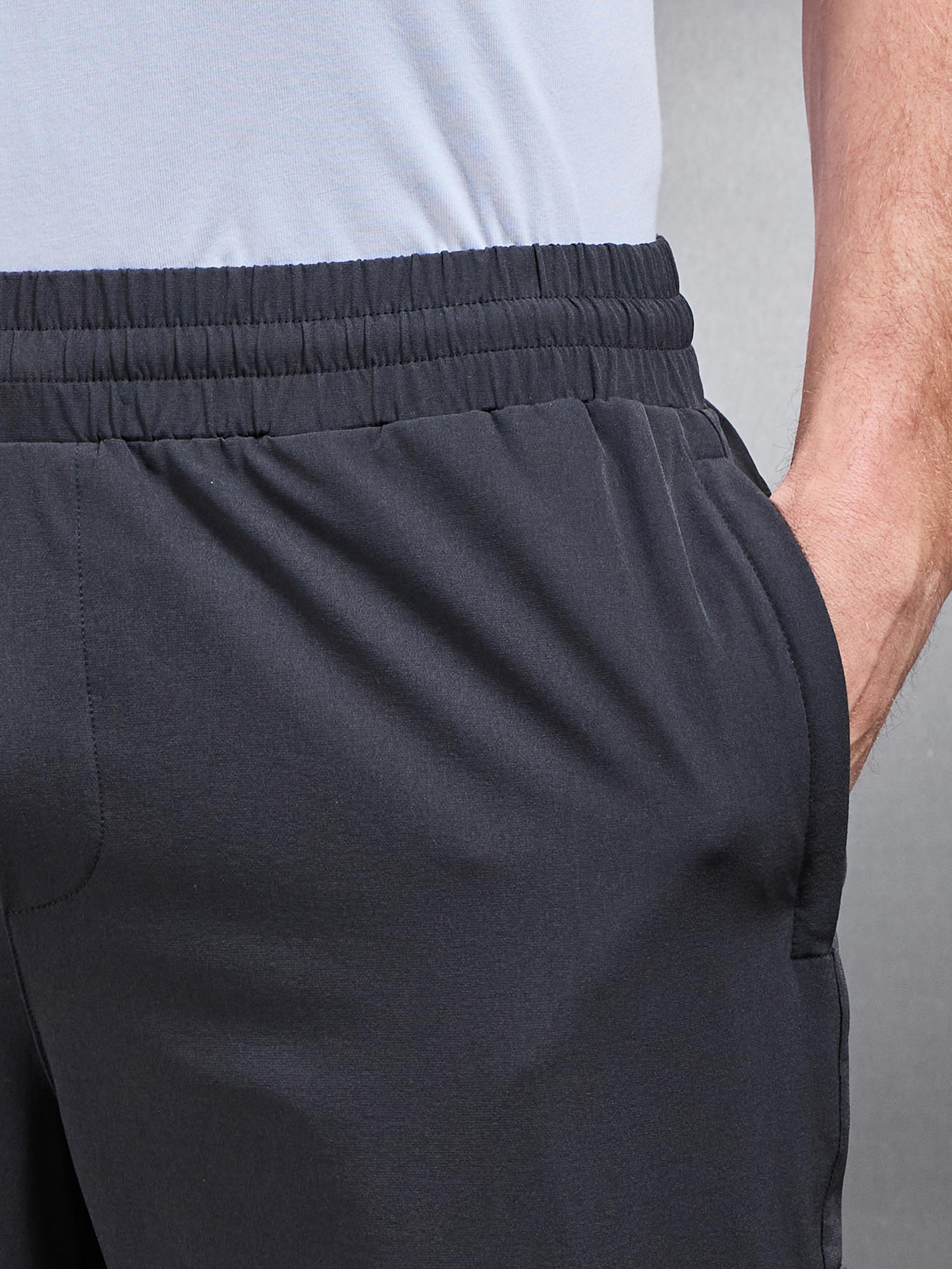 Relaxed Fit Nylon Cargo Pant in Grey