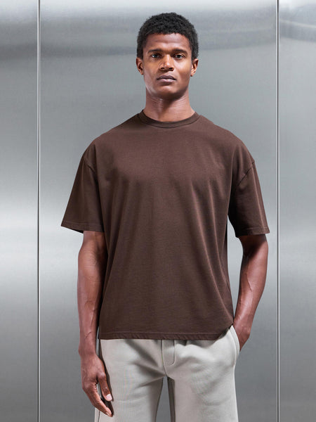 Relaxed Fit T-Shirt in Brown