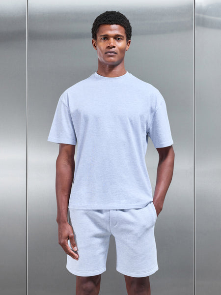 Relaxed Fit T-Shirt in Marl Grey