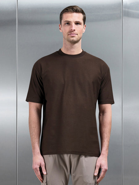 Relaxed T-Shirt in Brown