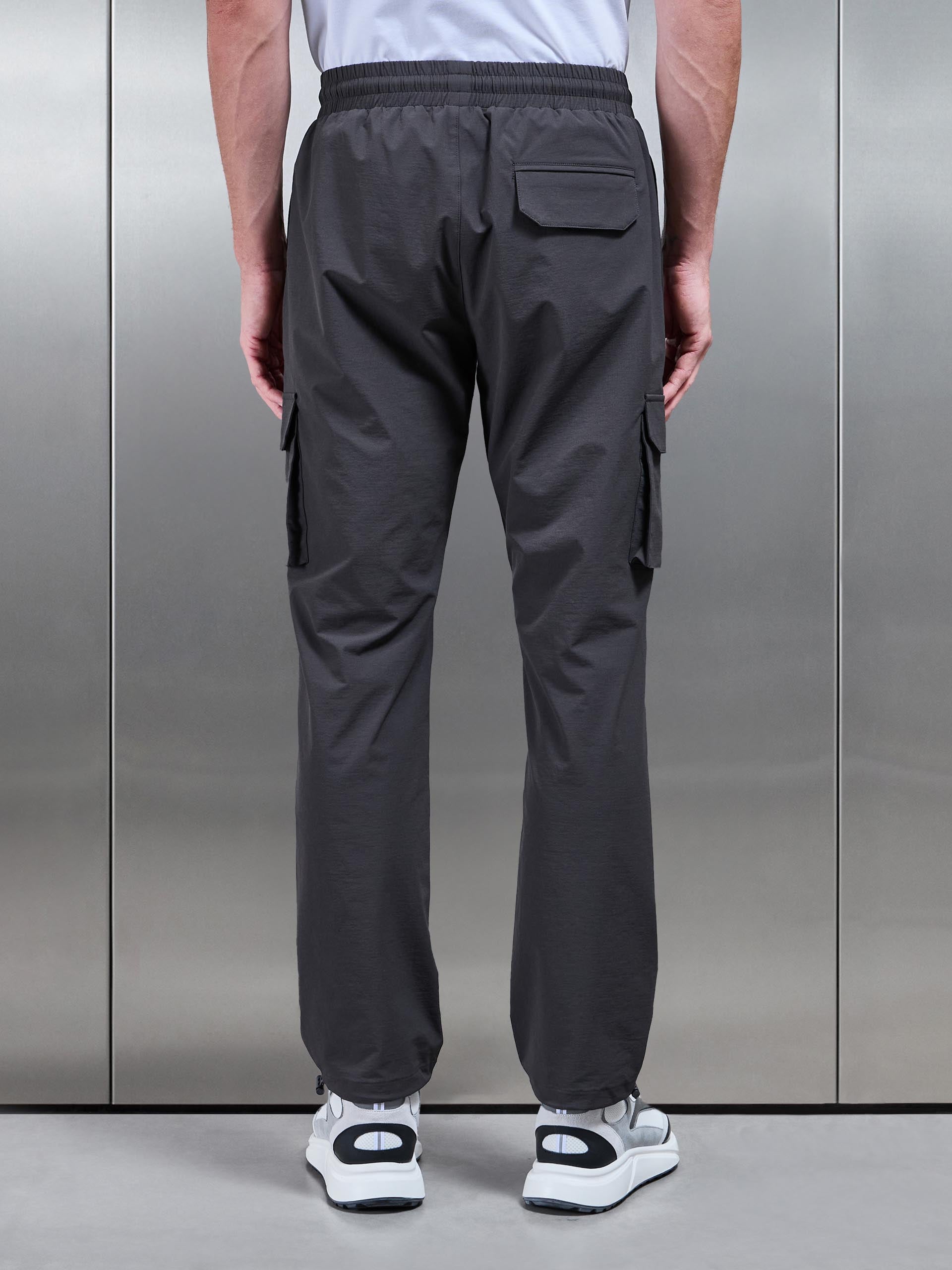 Relaxed Fit Utility Cargo Pant in Grey