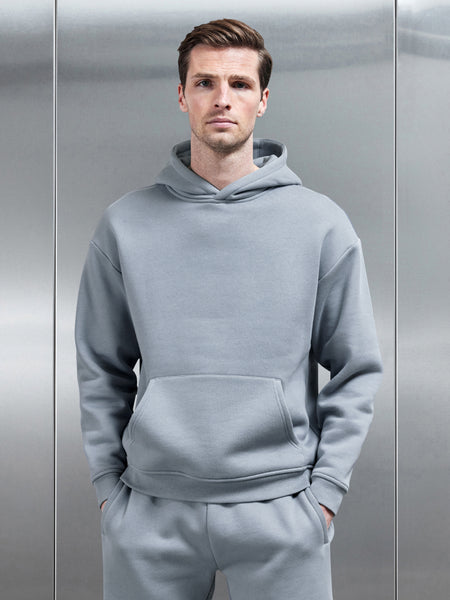 Relaxed Fit Hoodie in Coast Blue