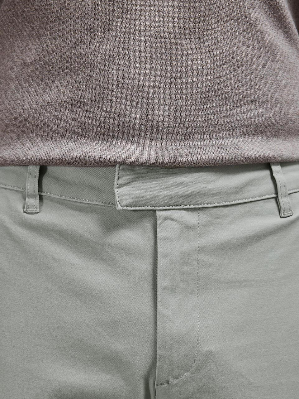 Relaxed Fit Chino Trouser in Stone