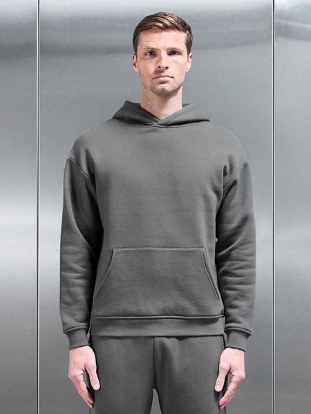 Relaxed Fit Hoodie in Grey
