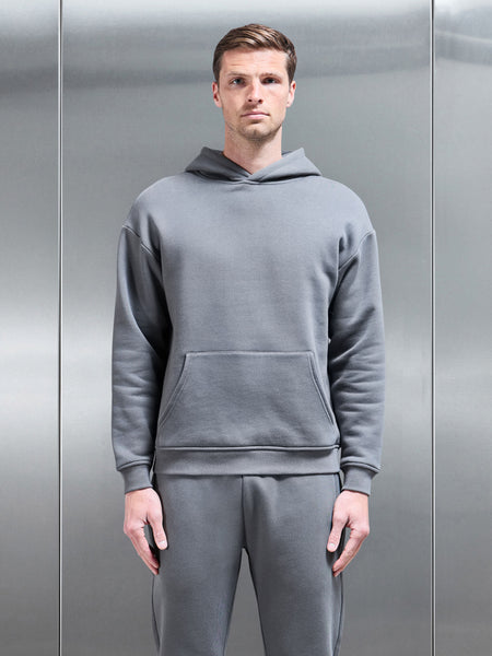 Relaxed Fit Hoodie in Grey