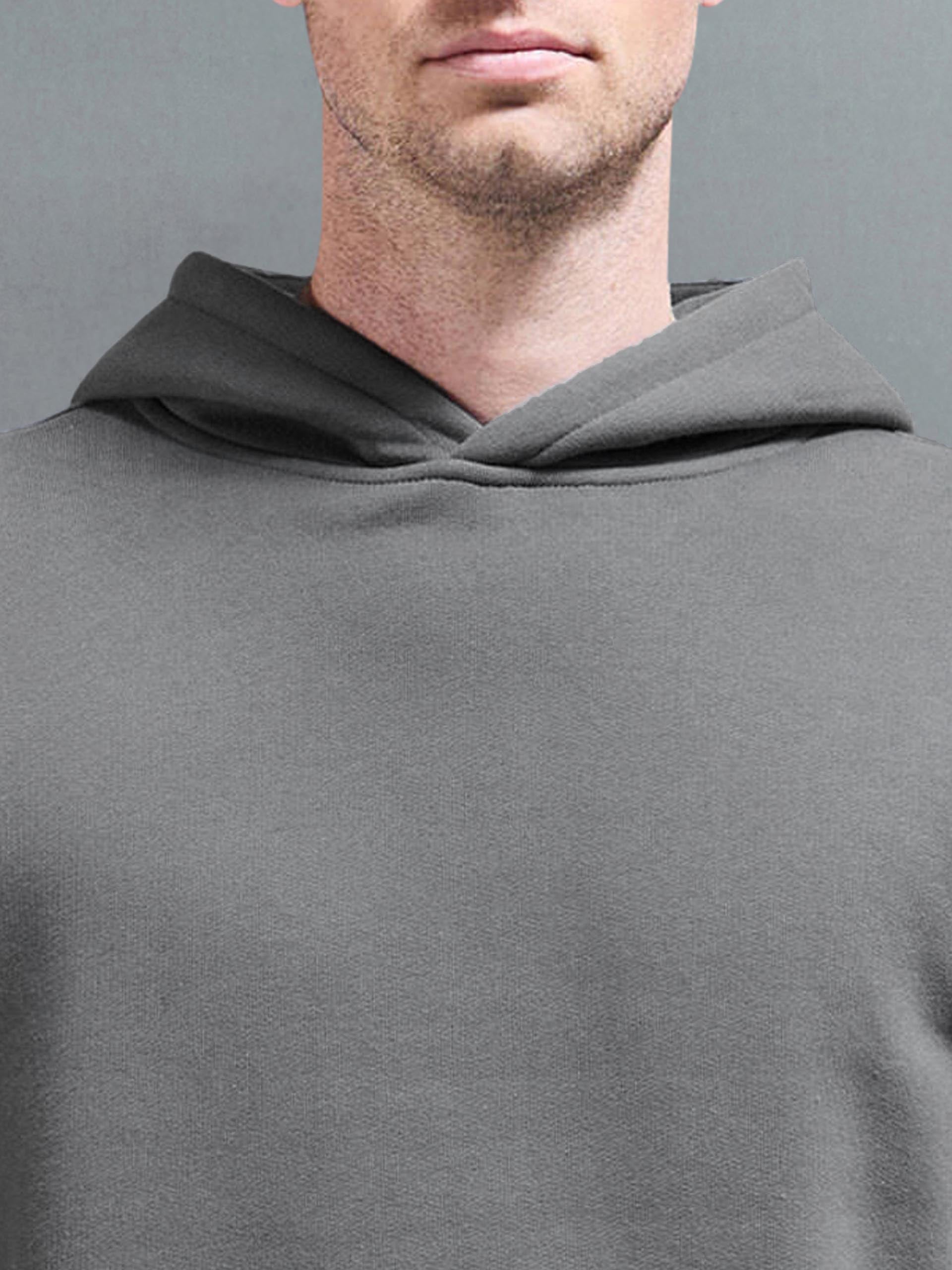 Relaxed Hoodie in Grey