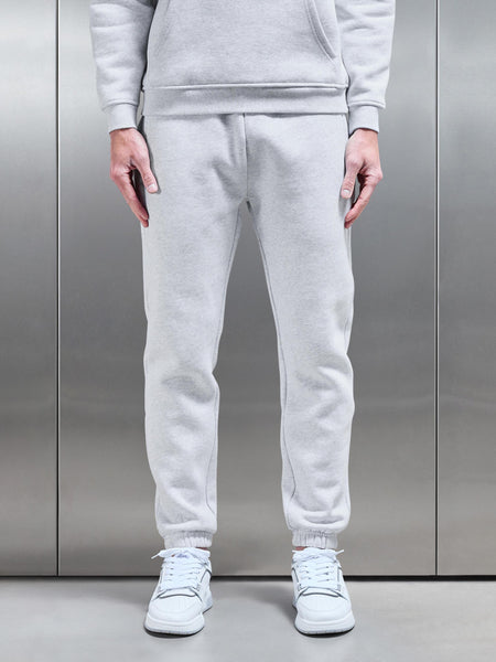 Relaxed Fit Jogger in Marl Grey