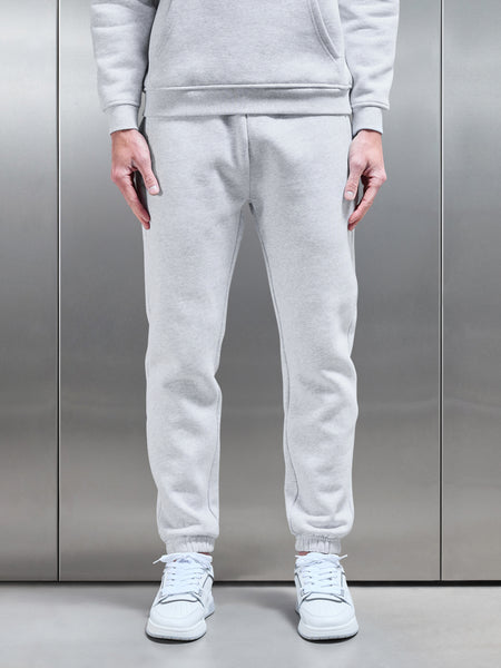 Relaxed Fit Jogger in Marl Grey