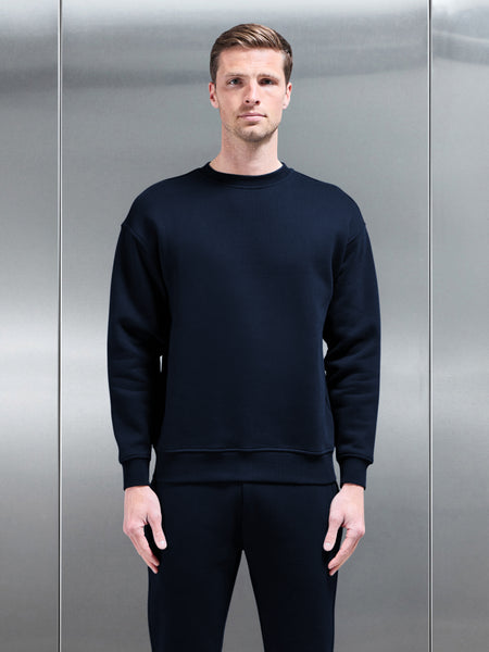 Relaxed Fit Sweatshirt in Navy