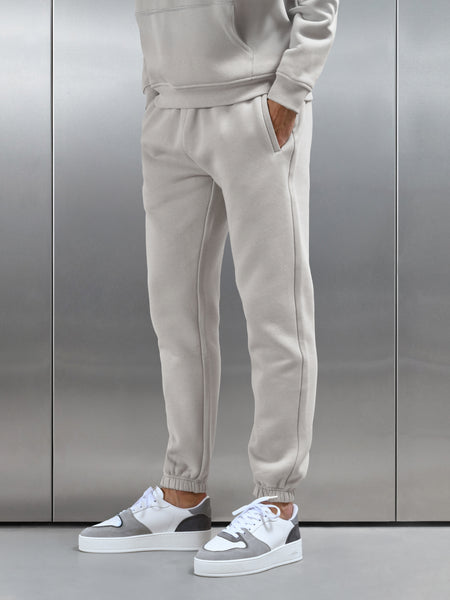 Relaxed Fit Jogger in Stone
