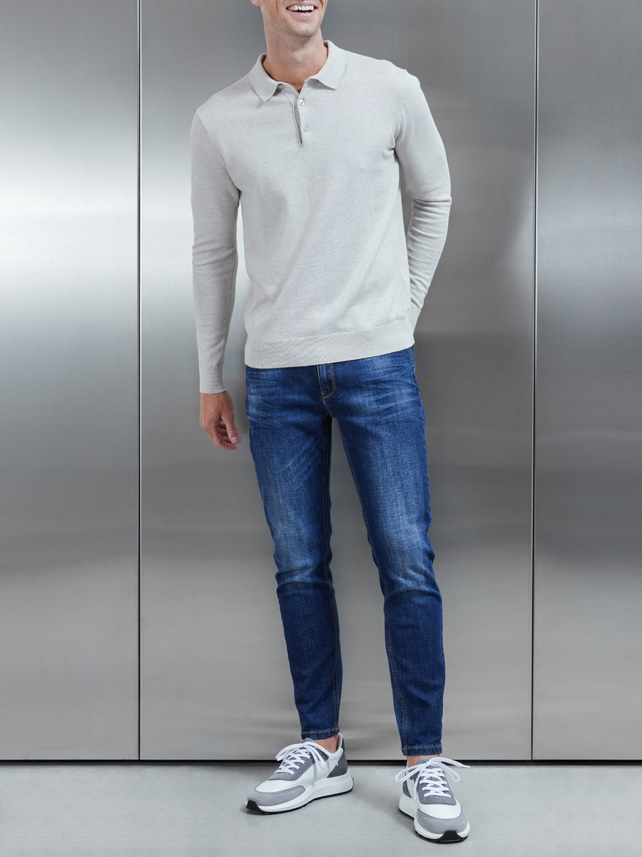 Dark Blue Clean Look Denim Jeans For Men (gbdnm6002) at Rs 1199