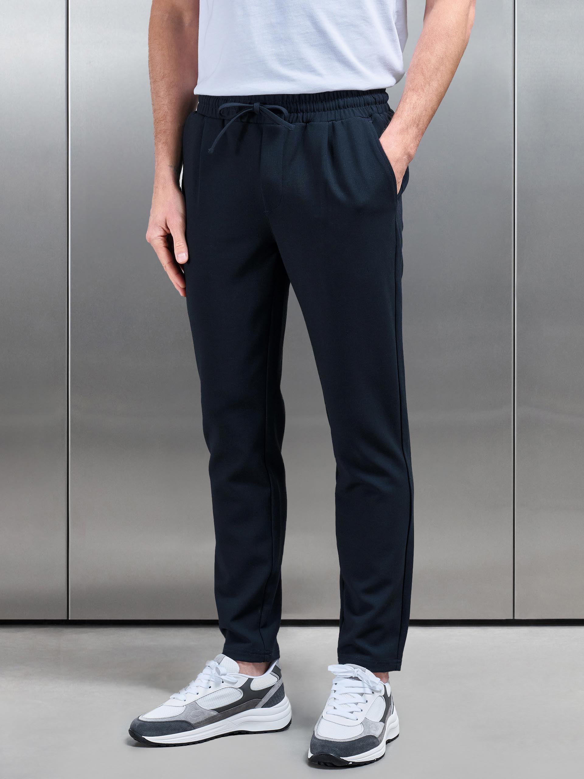 Smart Casual Trouser in Navy