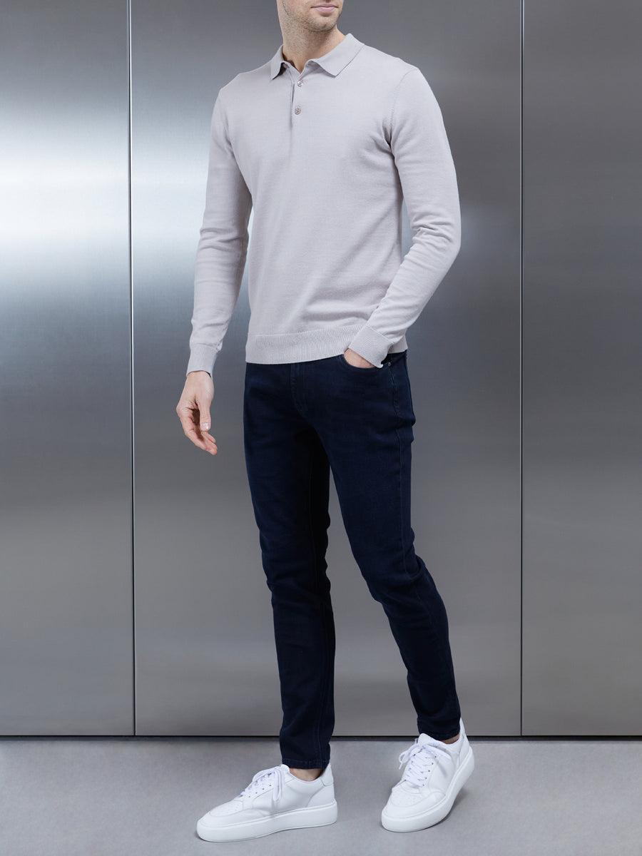 Slim Fit Denim Jeans in Navy ARNE