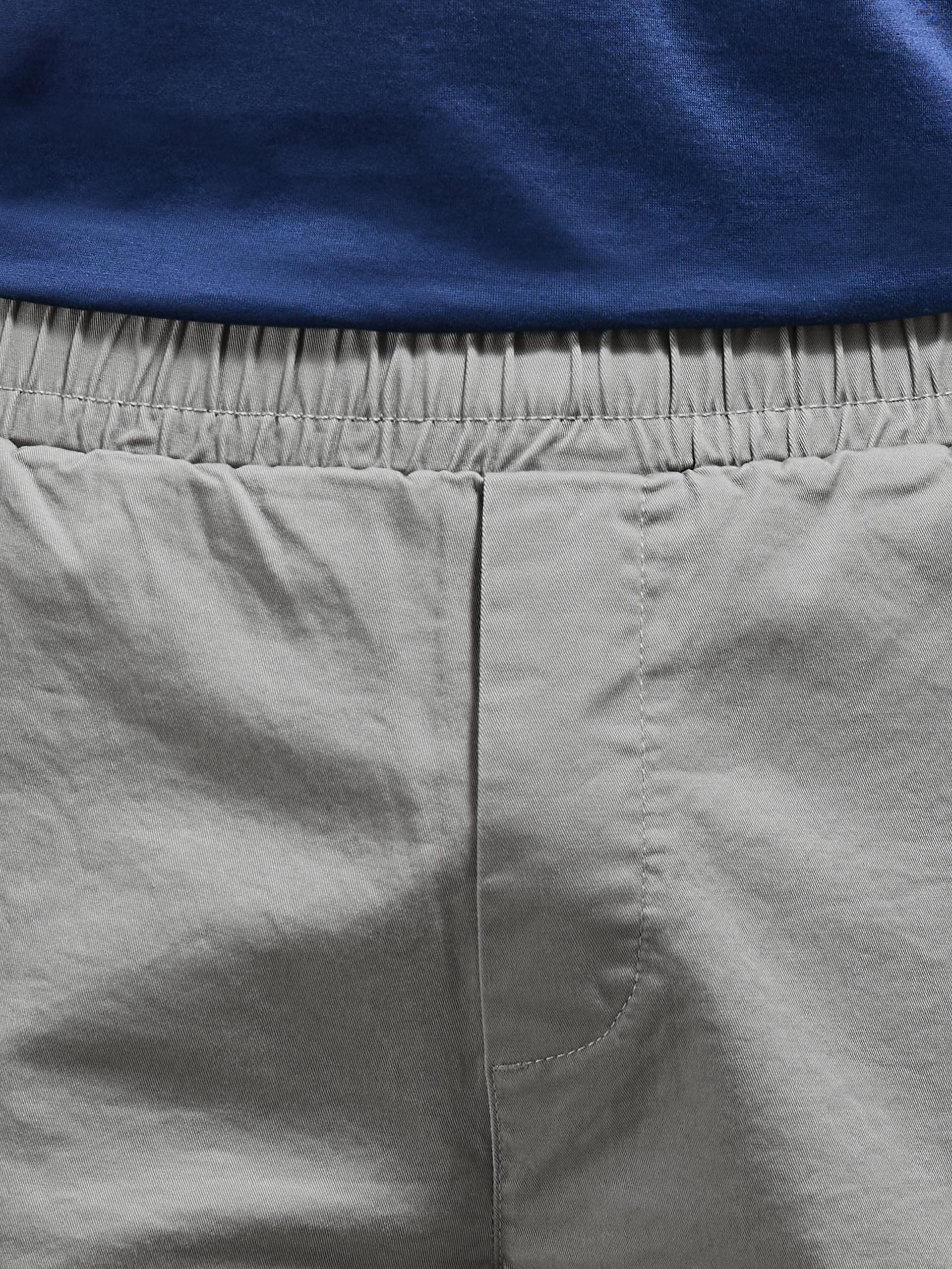 Tailored Chino Drawstring Short in Stone