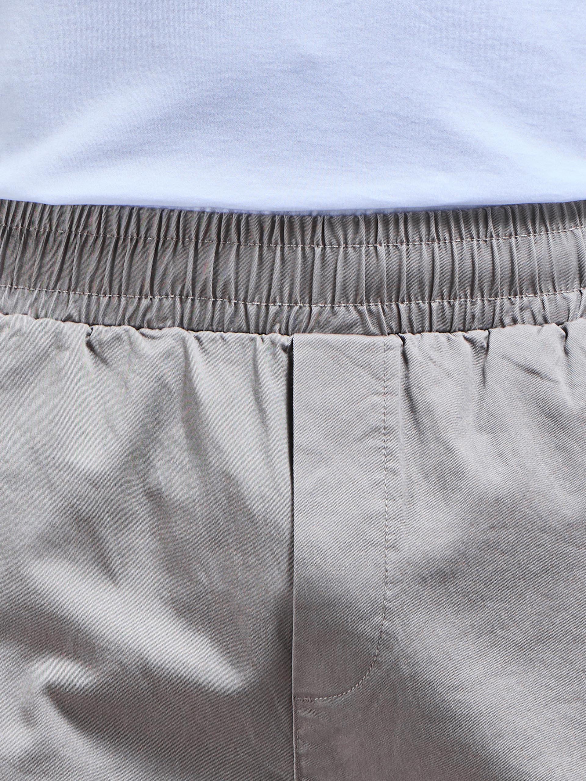 Tailored Chino Drawstring Short in Taupe