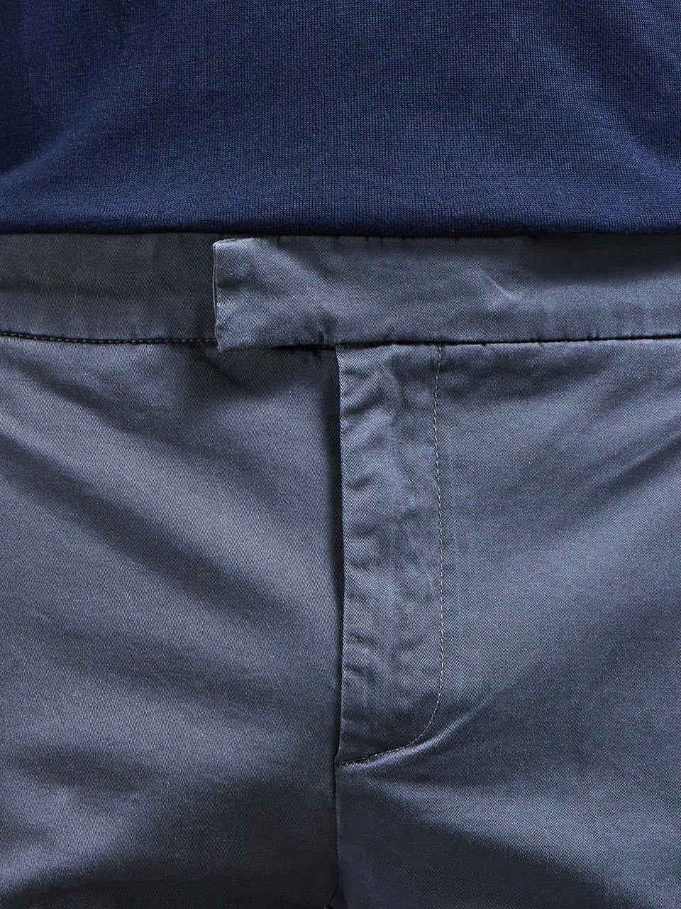 Tailored Side Adjuster Chino Short in Grey