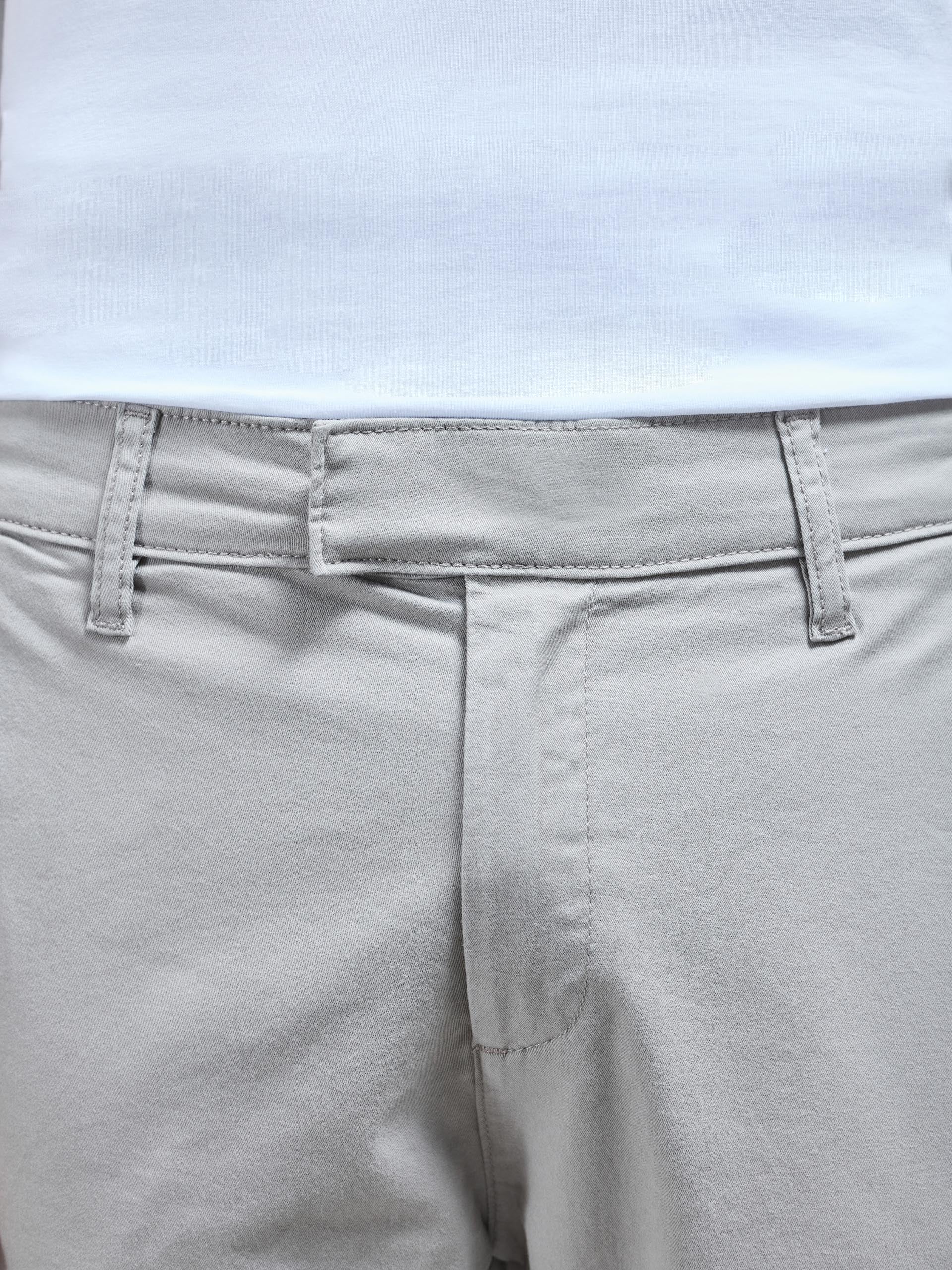 Essential Tailored Chino Trouser in Stone