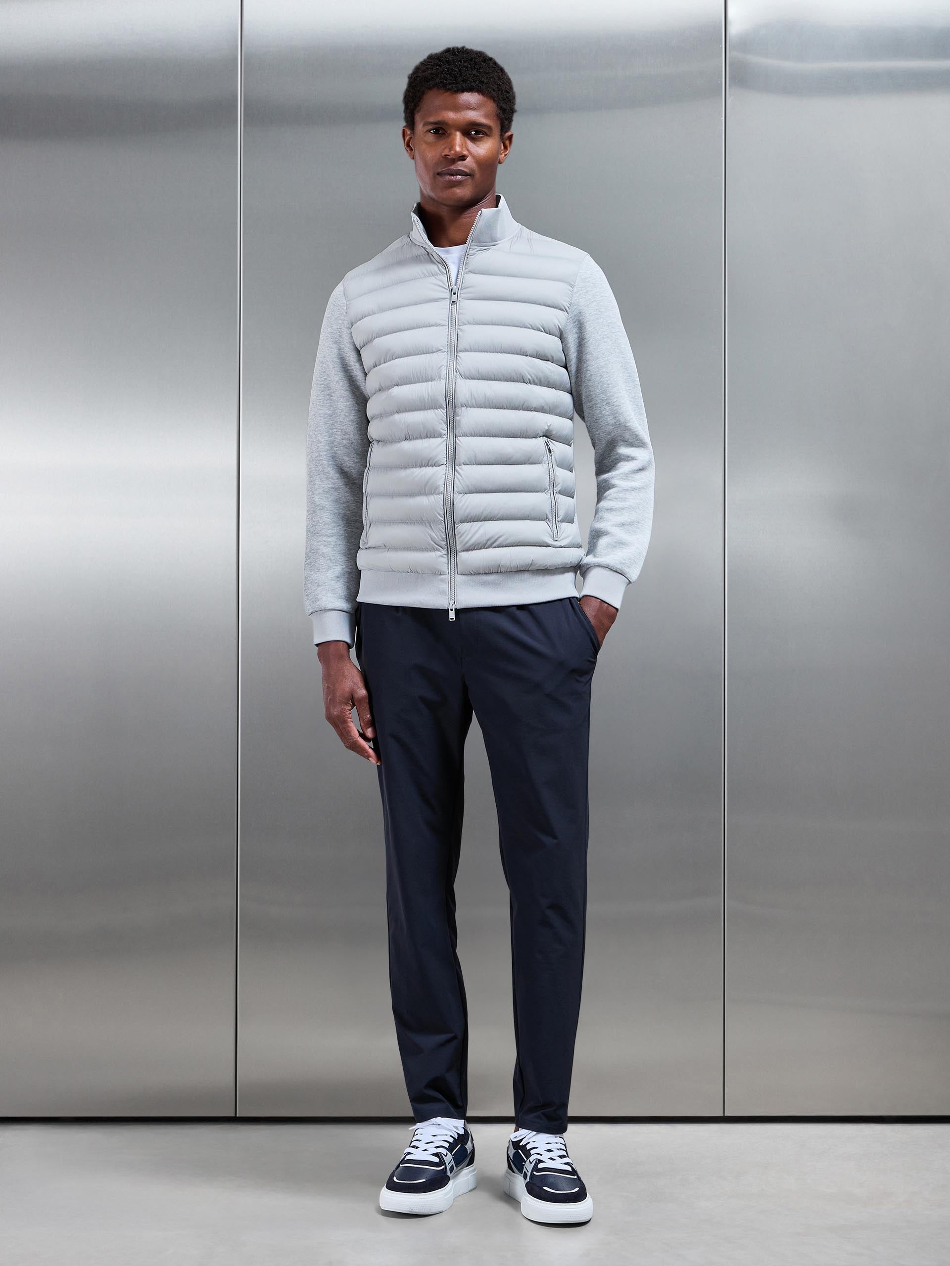 Technical Stretch Chino Trouser in Navy