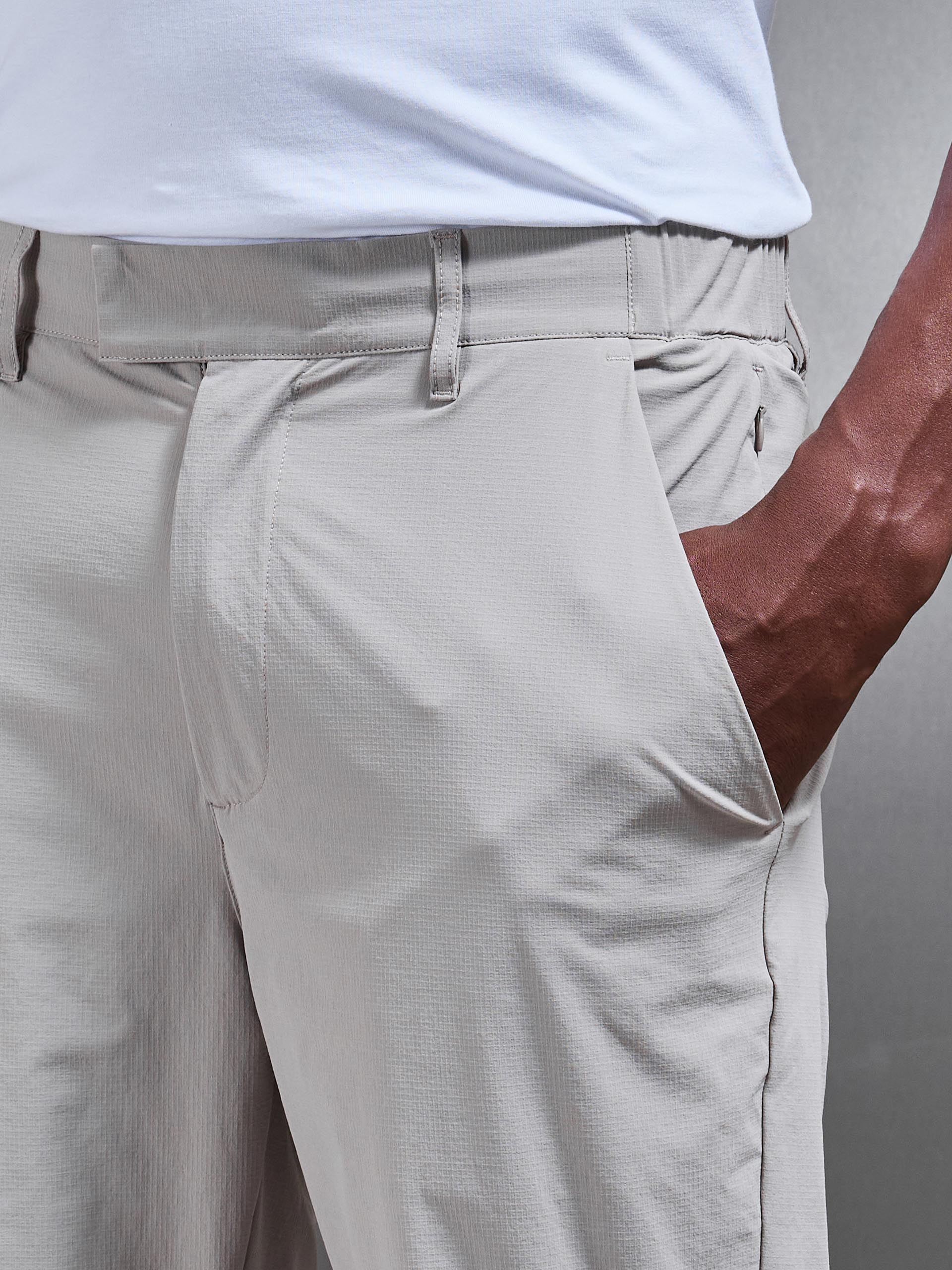 Technical Tailored Trouser in Stone