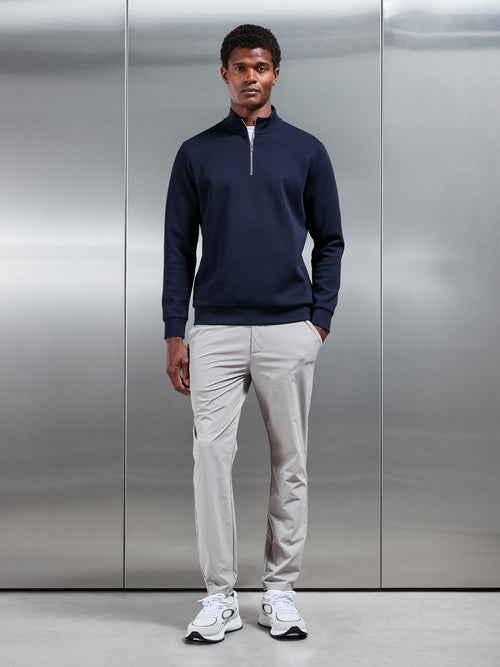 Technical Tailored Trouser in Stone