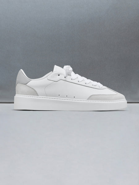 Tennis Trainer in White Grey