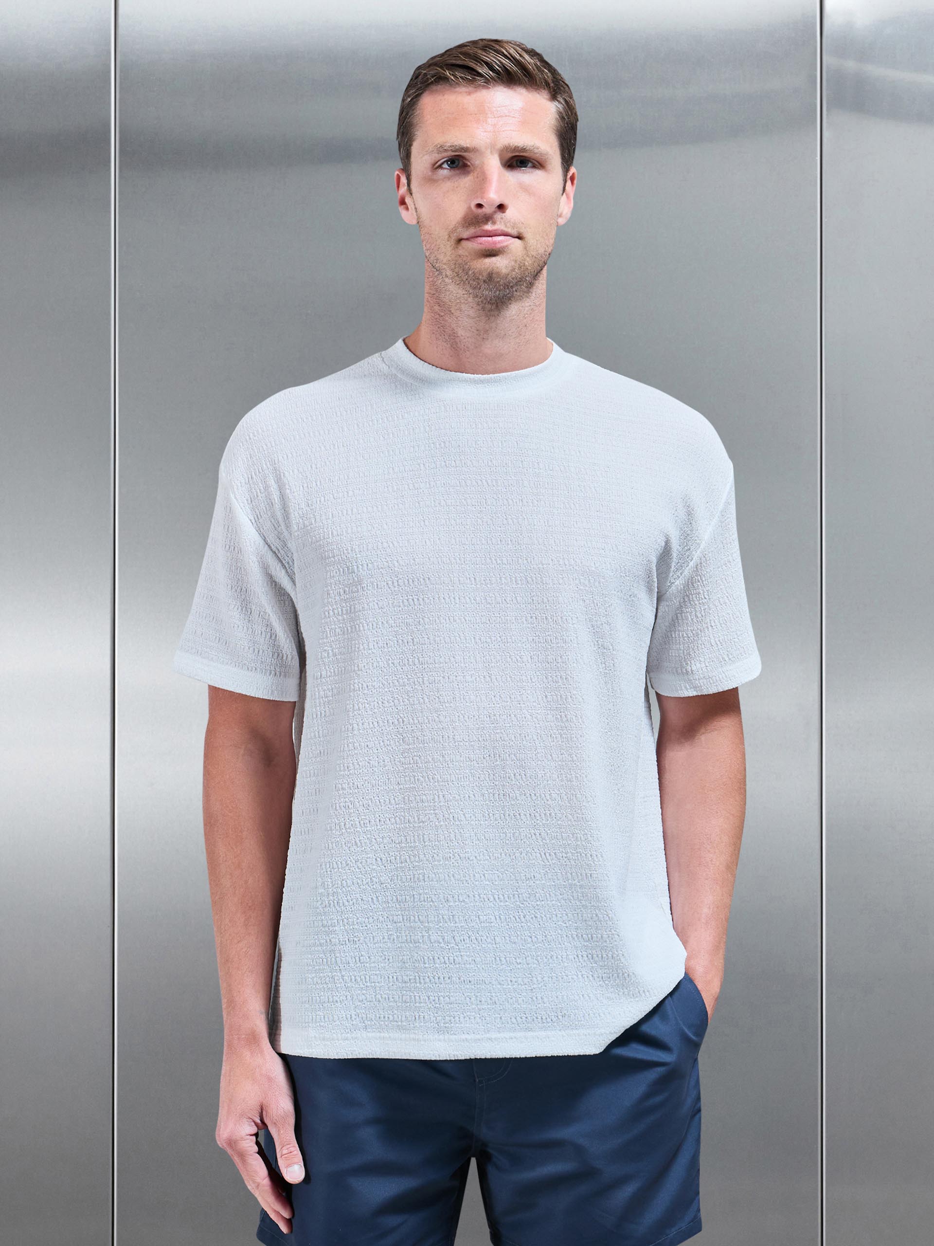 To The Beach Relaxed T-Shirt in White