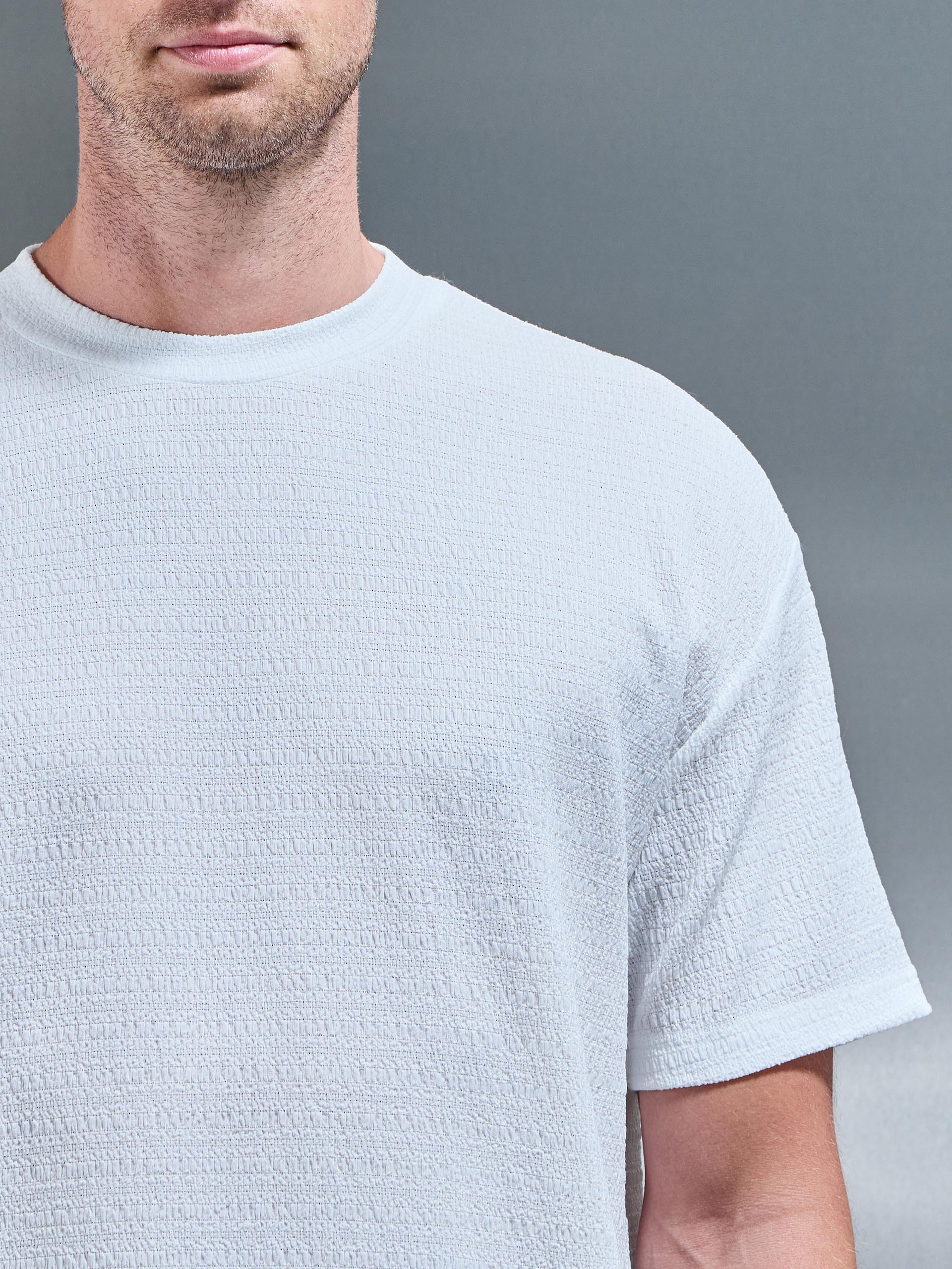 To The Beach Relaxed T-Shirt in White