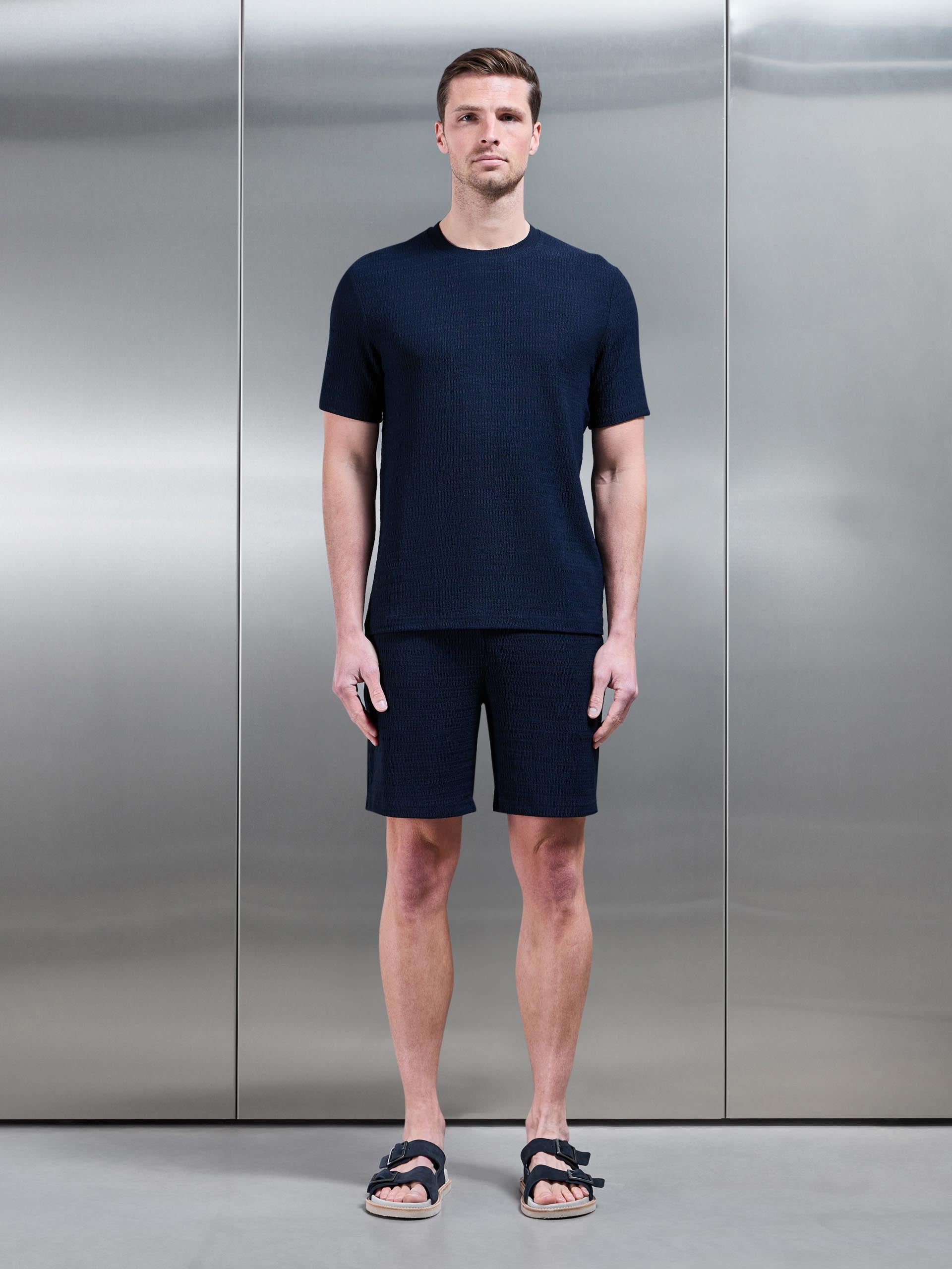 To The Beach T-Shirt in Navy