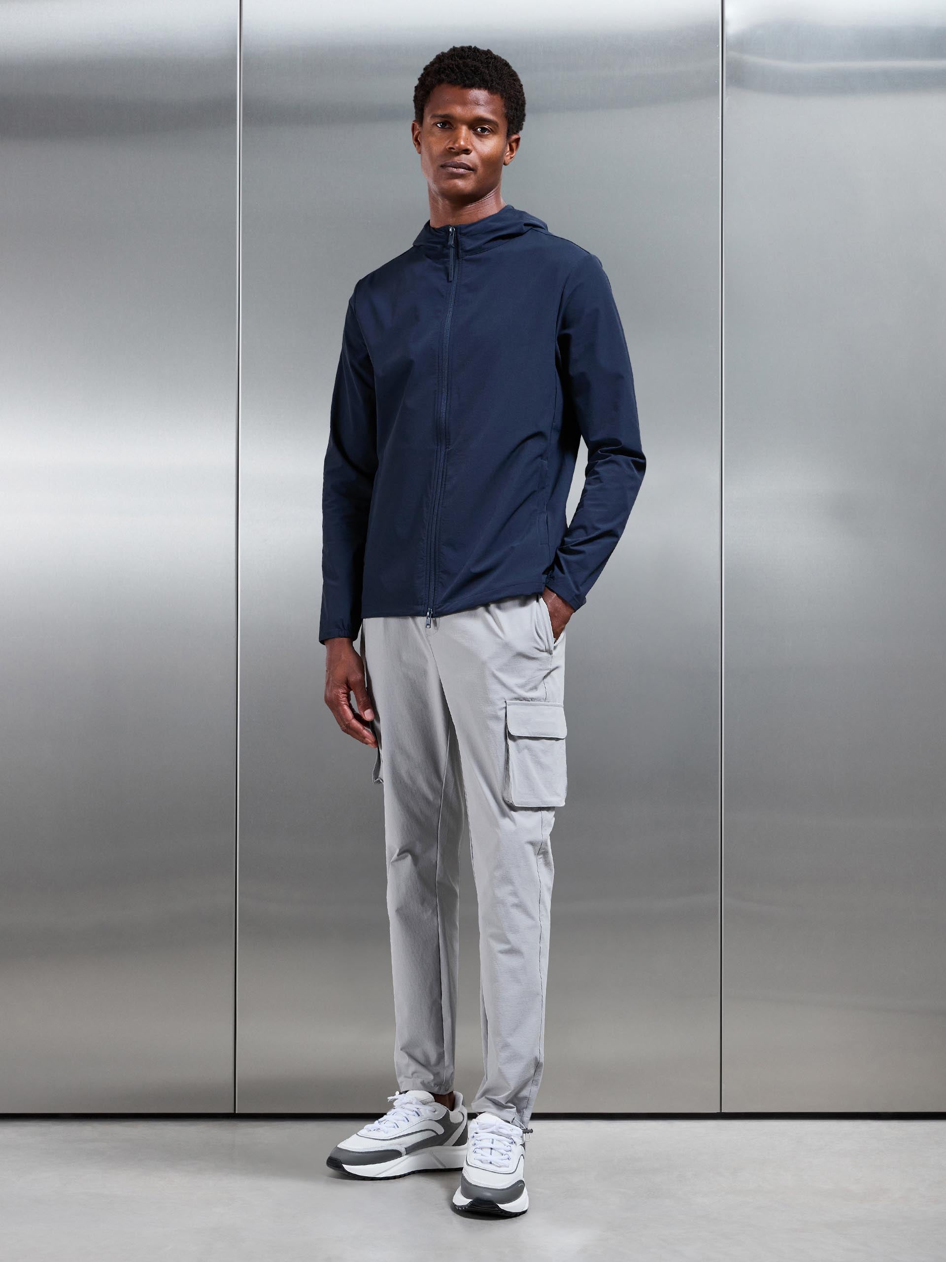 Utility Cargo Pant in Mid Grey