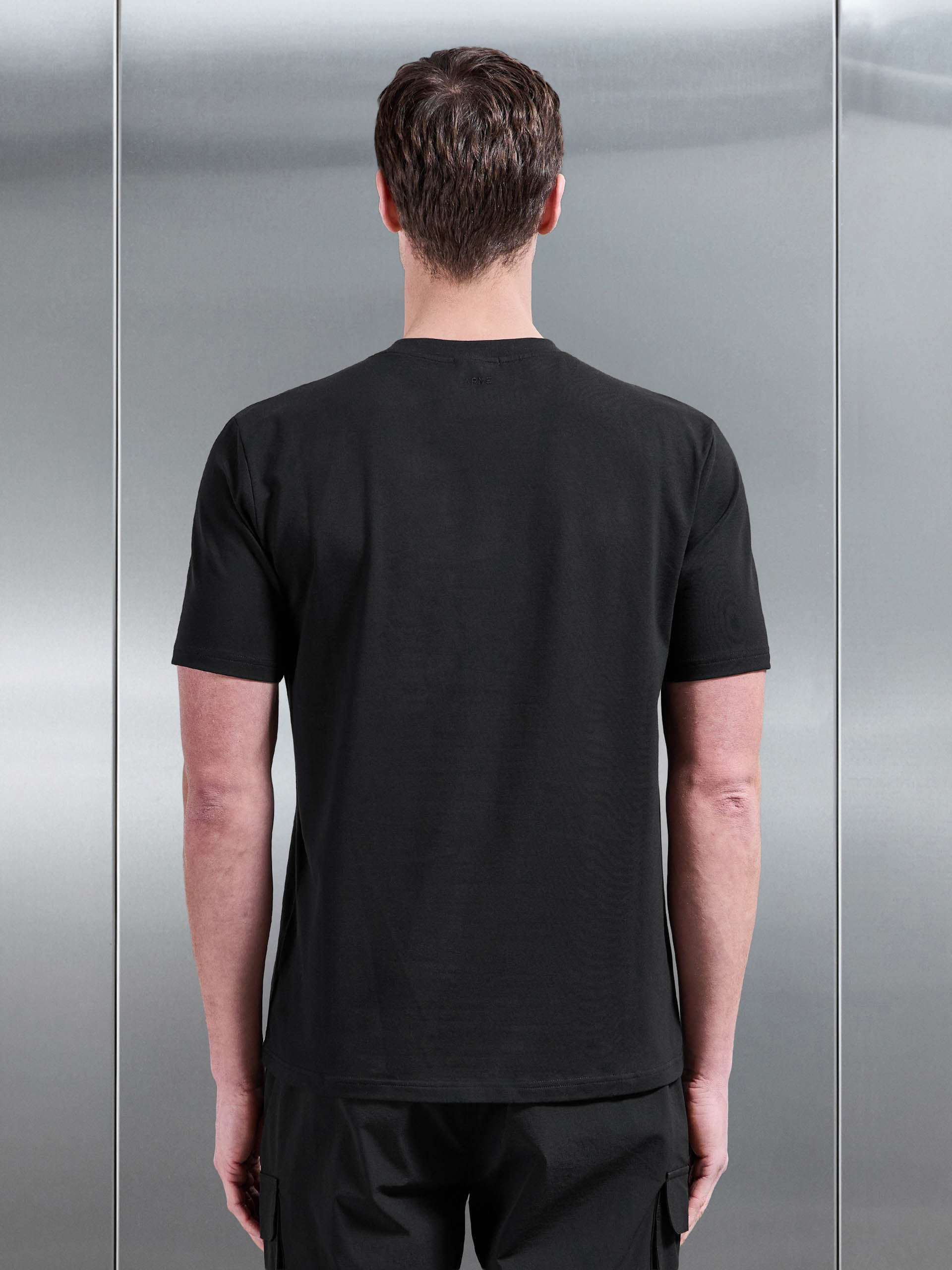 Utility Cargo T-Shirt in Black