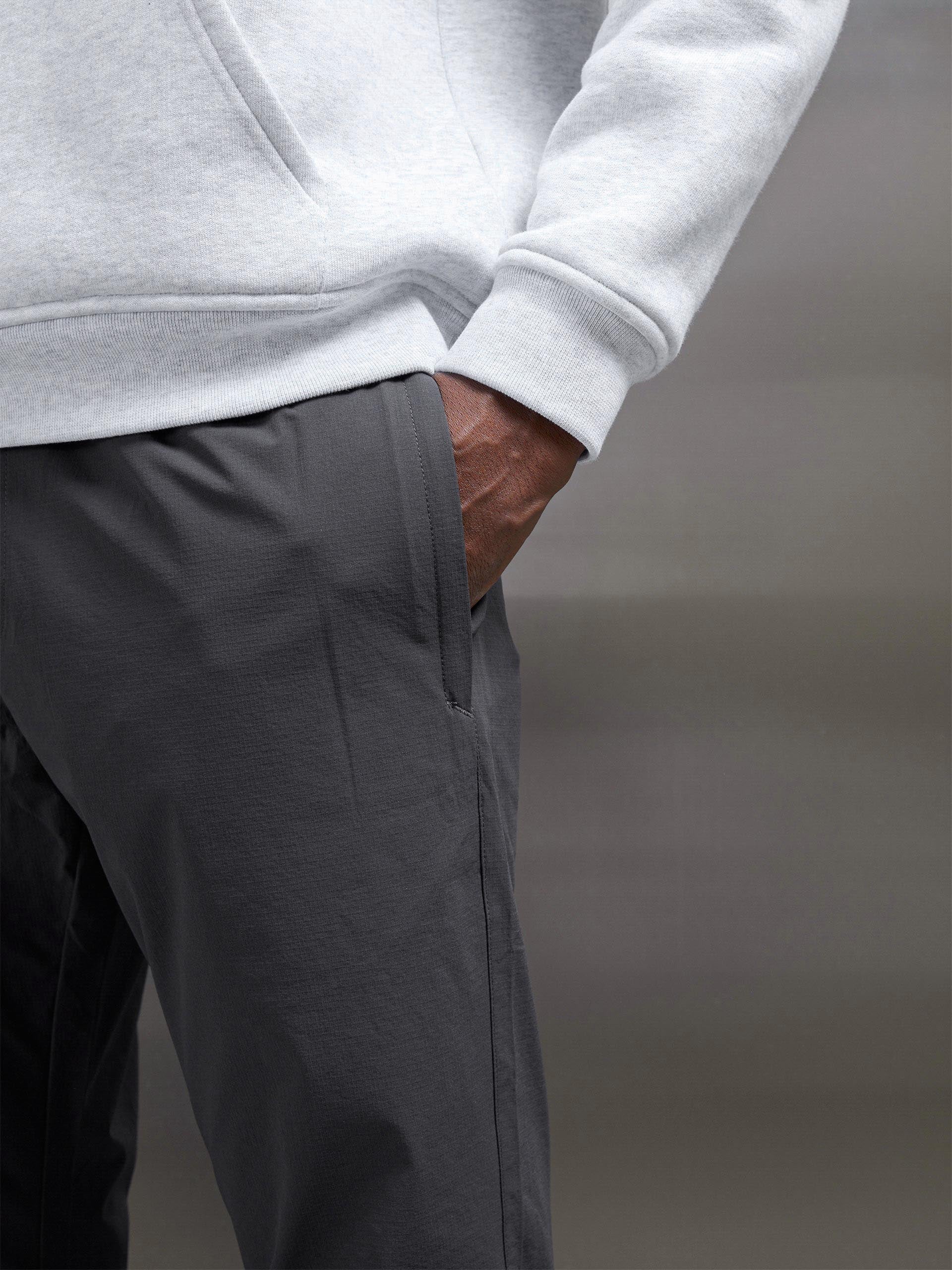 Nylon Utility Trackpant in Grey