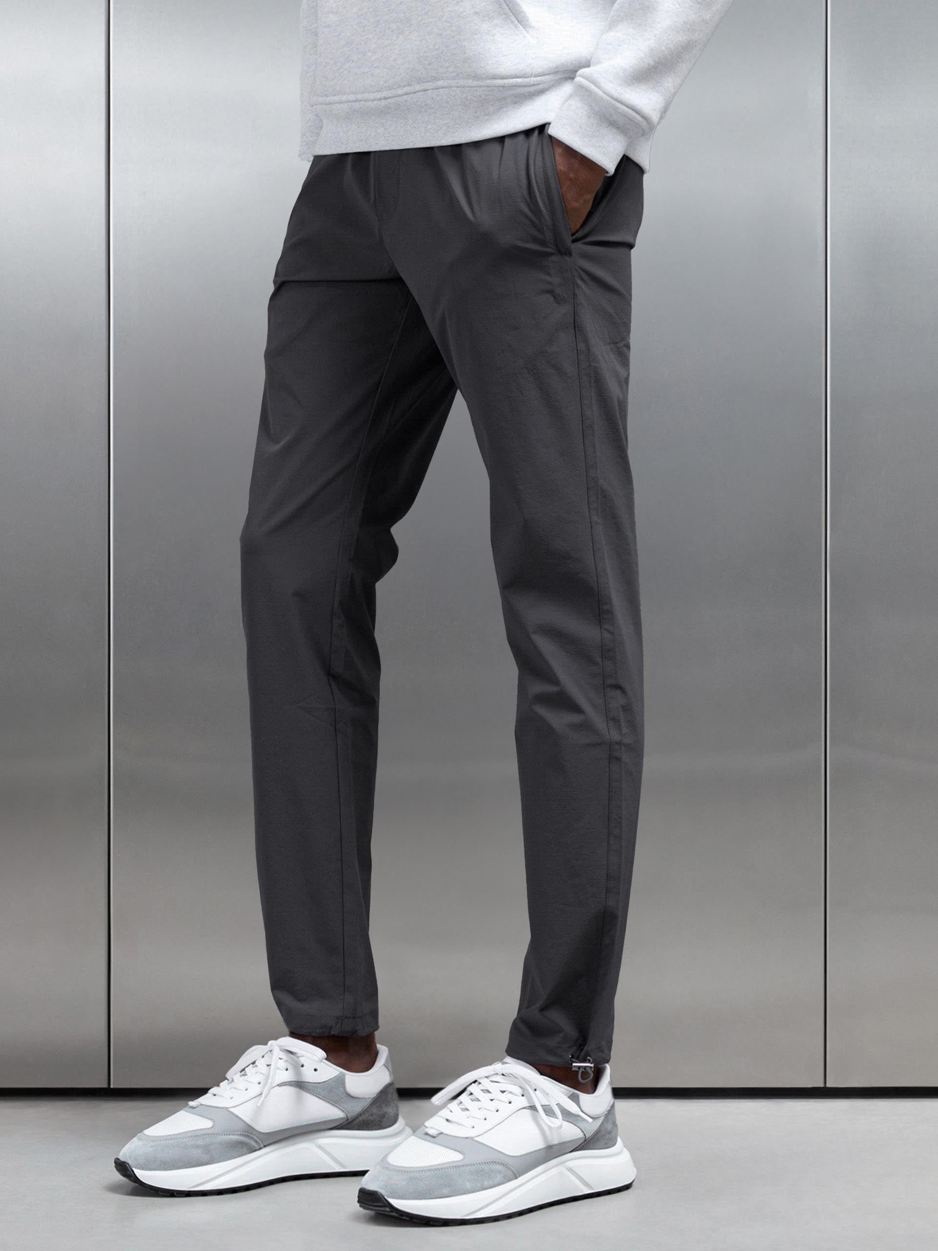 Nylon Utility Trackpant in Grey